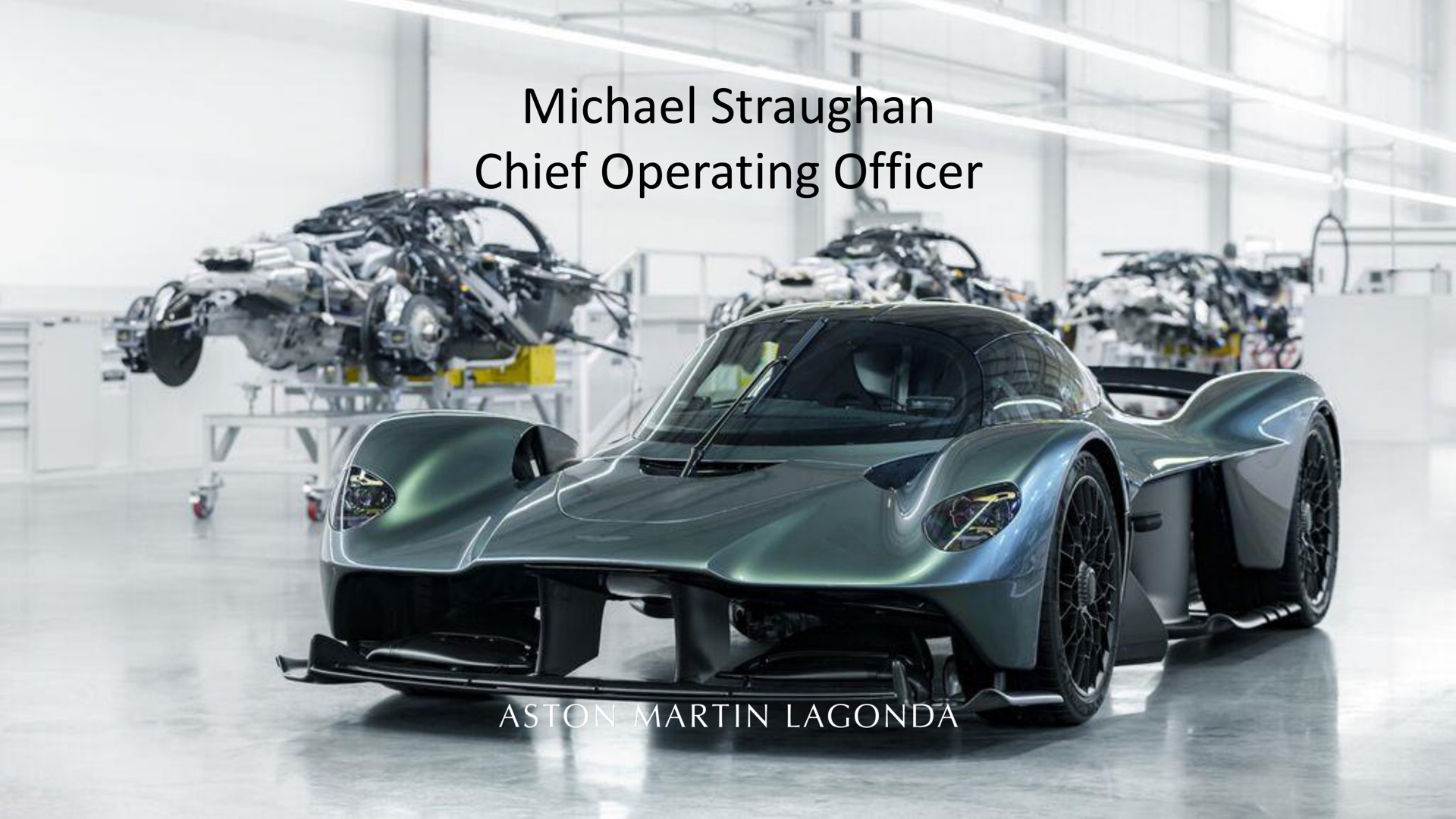 chief operating officer an bier | Aston Martin Lagonda
