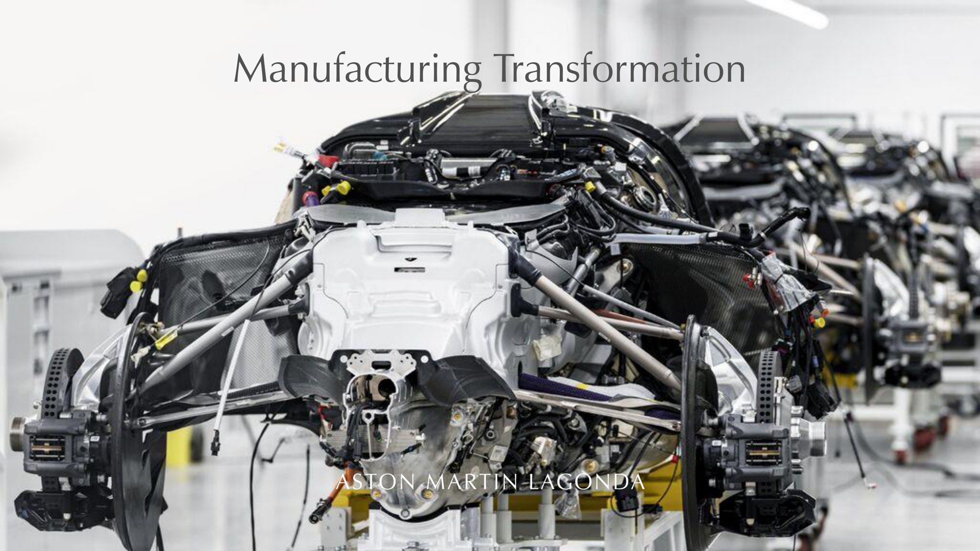 manufacturing transformation a ton mart ice i as is | Aston Martin Lagonda