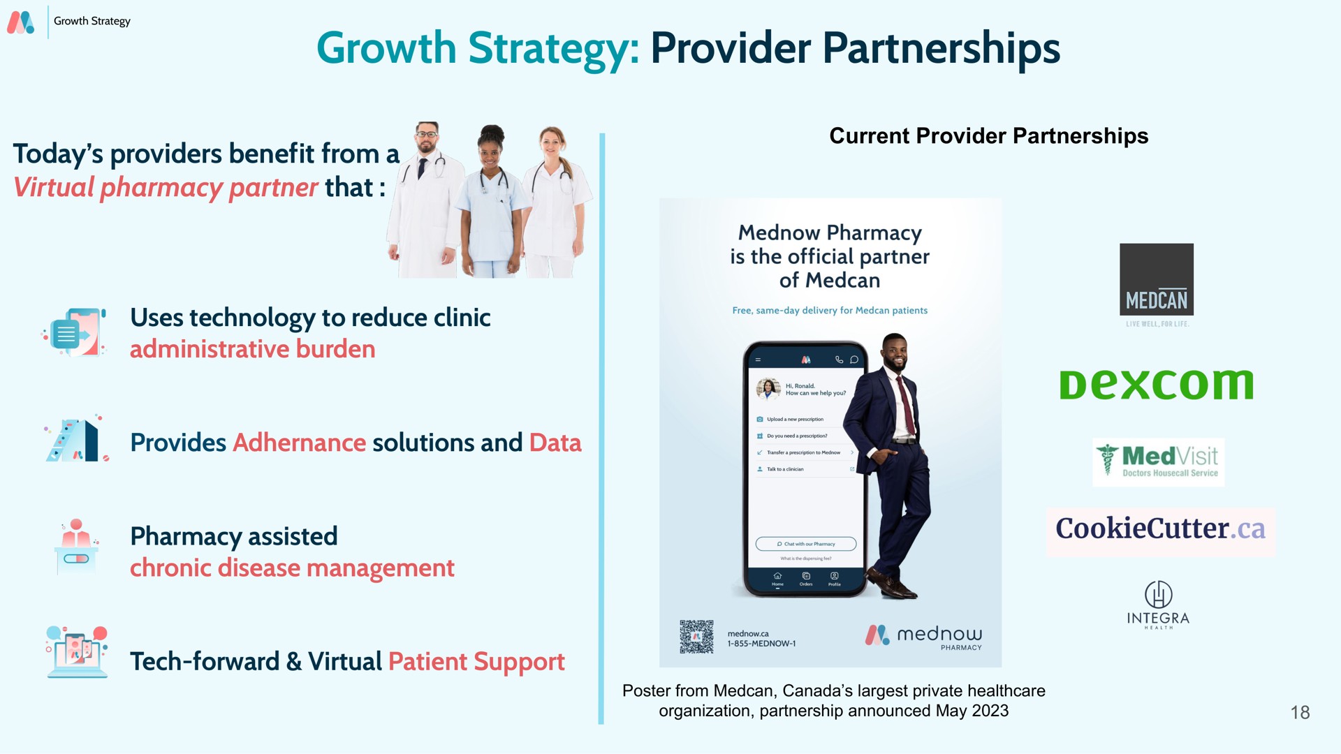 growth strategy provider partnerships pharmacy assisted | Mednow
