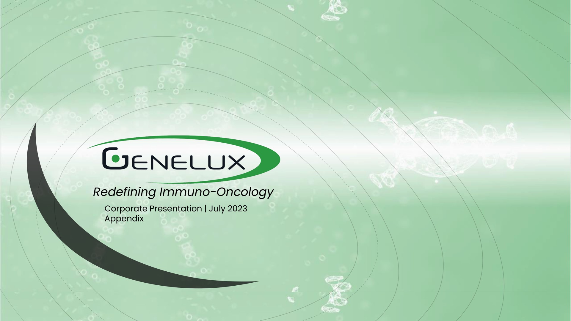 redefining oncology | Genelux