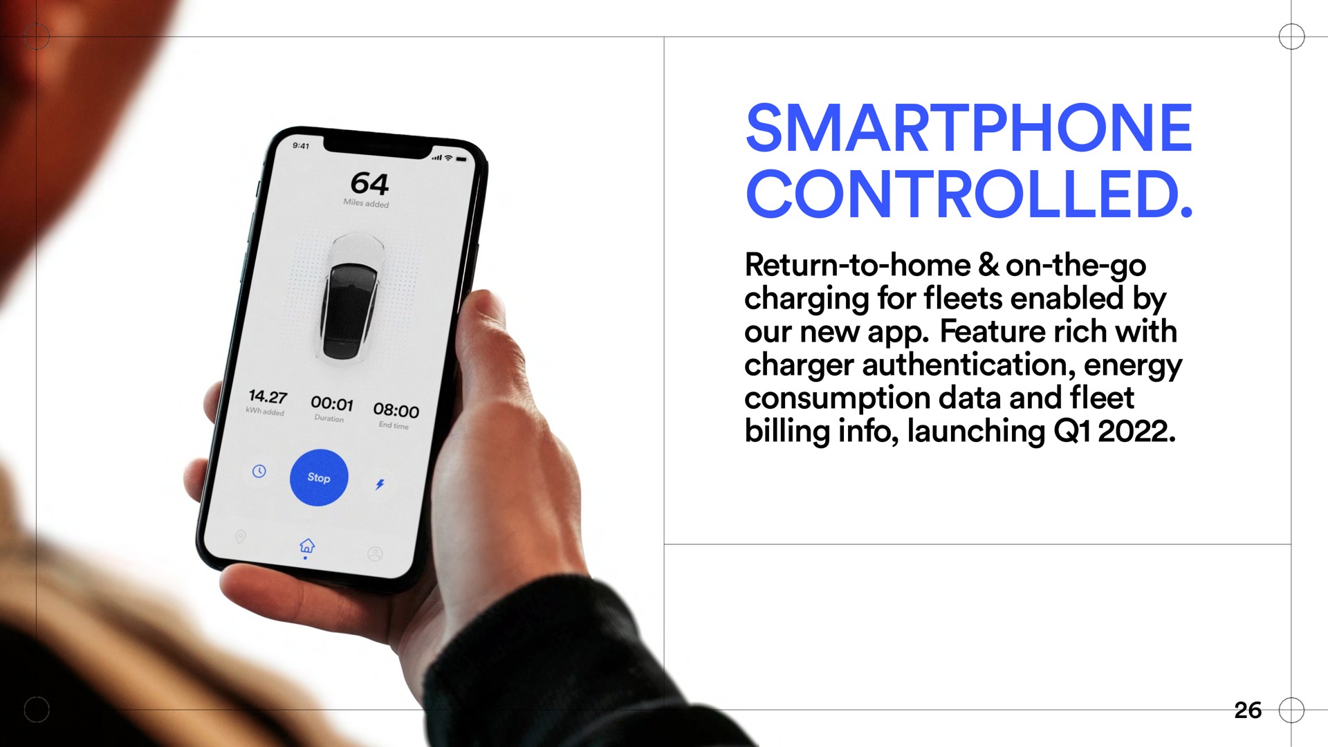 controlled return to home on the go charging for fleets enabled by our new feature rich with charger authentication energy consumption data and fleet billing launching | EO Charging
