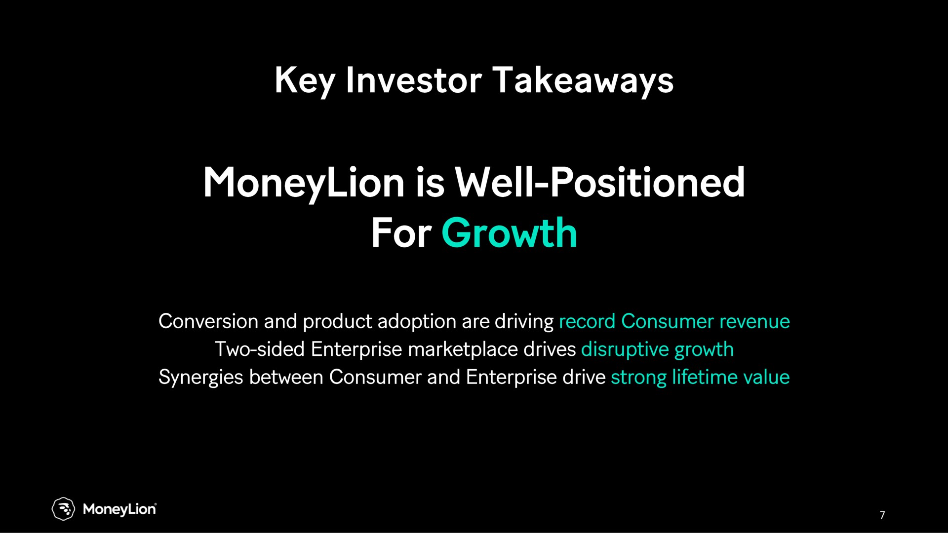 key investor is well positioned for growth | MoneyLion