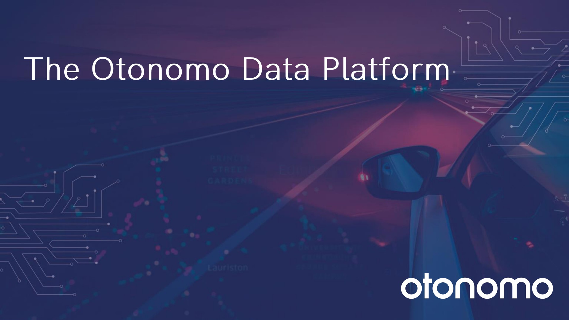 the data platform | Otonomo