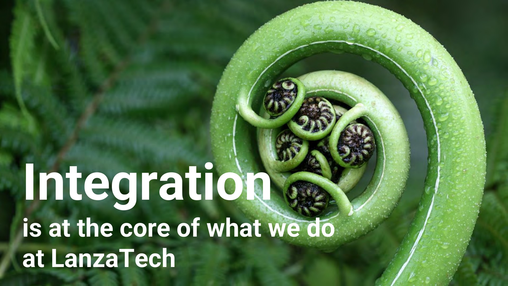 integration is at the core of what we do at | LanzaTech