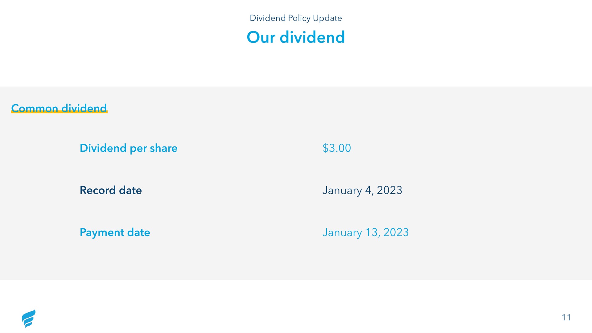 our dividend common dividend dividend per share record date payment date | NewFortress Energy