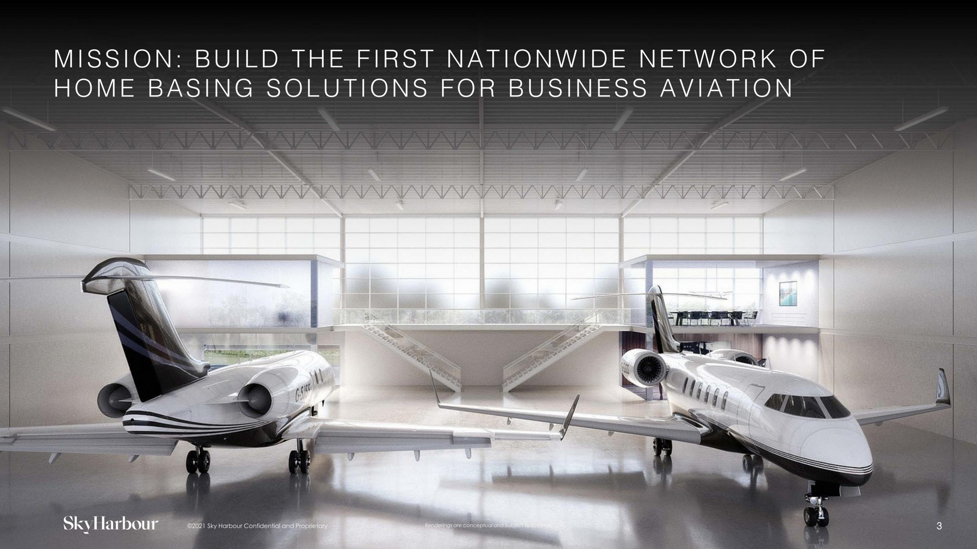 i i i i a i i a i i i a i a i mission build the first of home basing solutions for business aviation | SkyHarbour