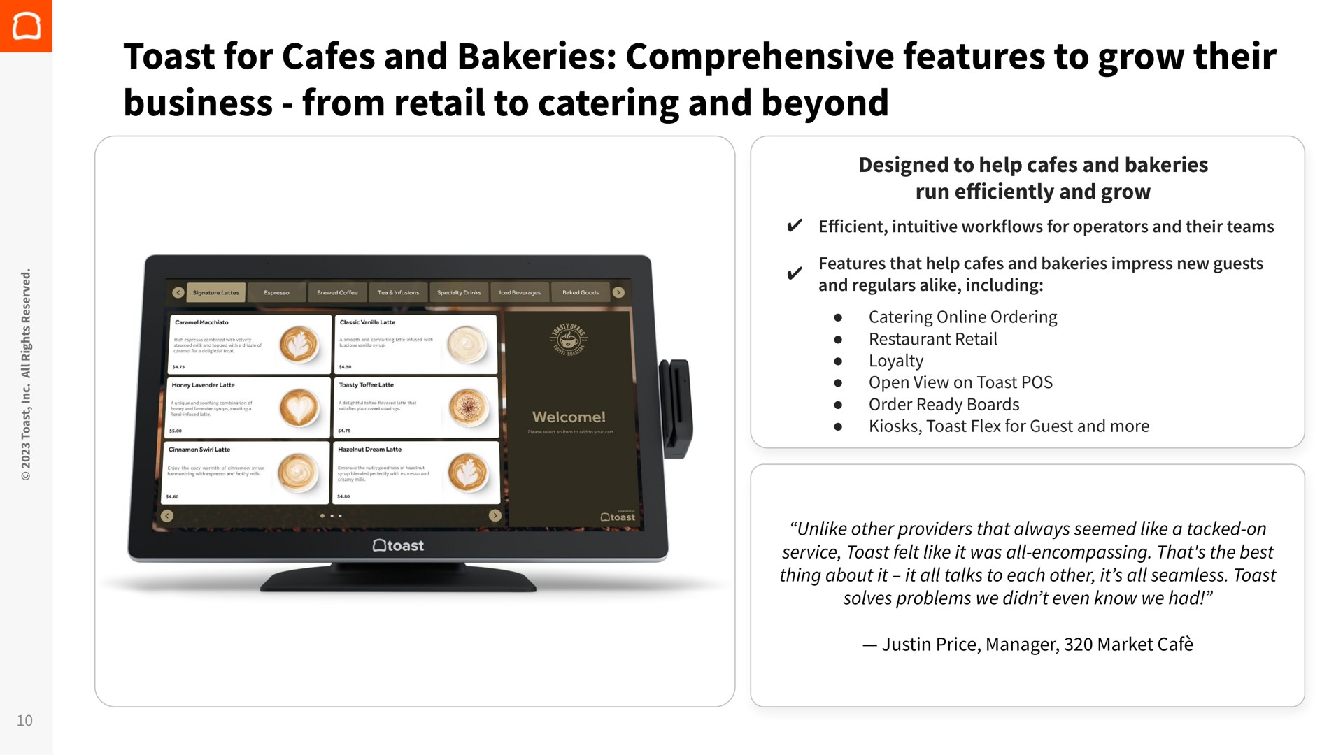 toast for and bakeries comprehensive features to grow their business from retail to catering and beyond | Toast