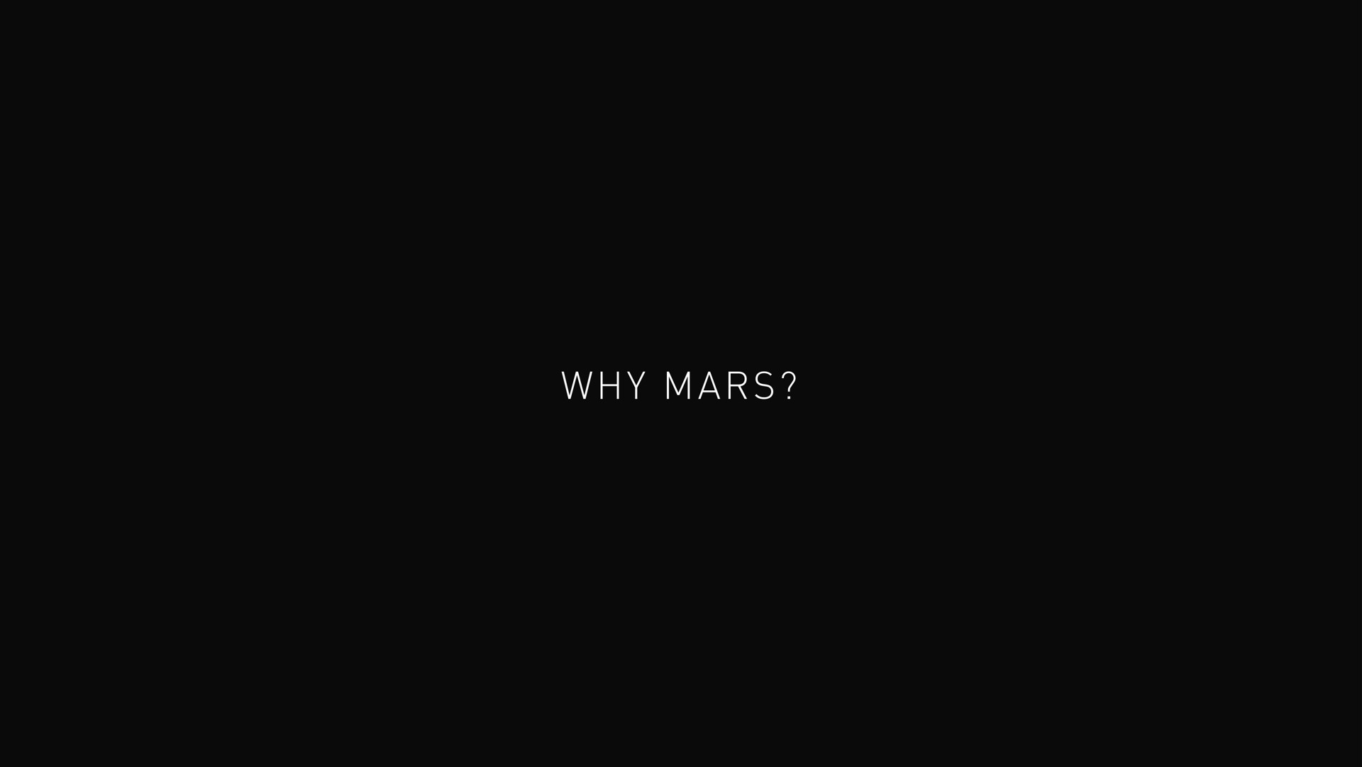 why mars | SpaceX
