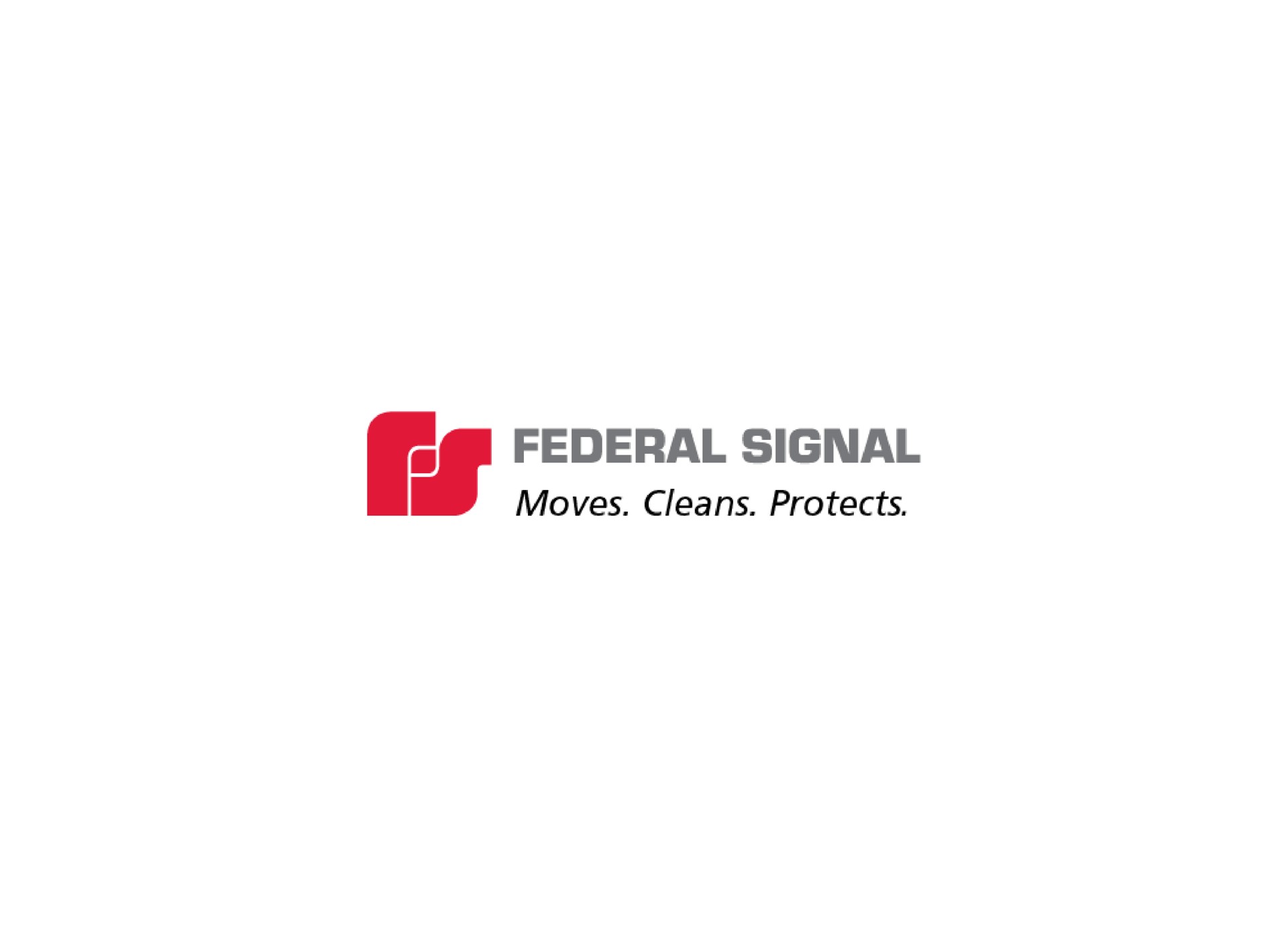 federal signal moves cleans protects | Federal Signal