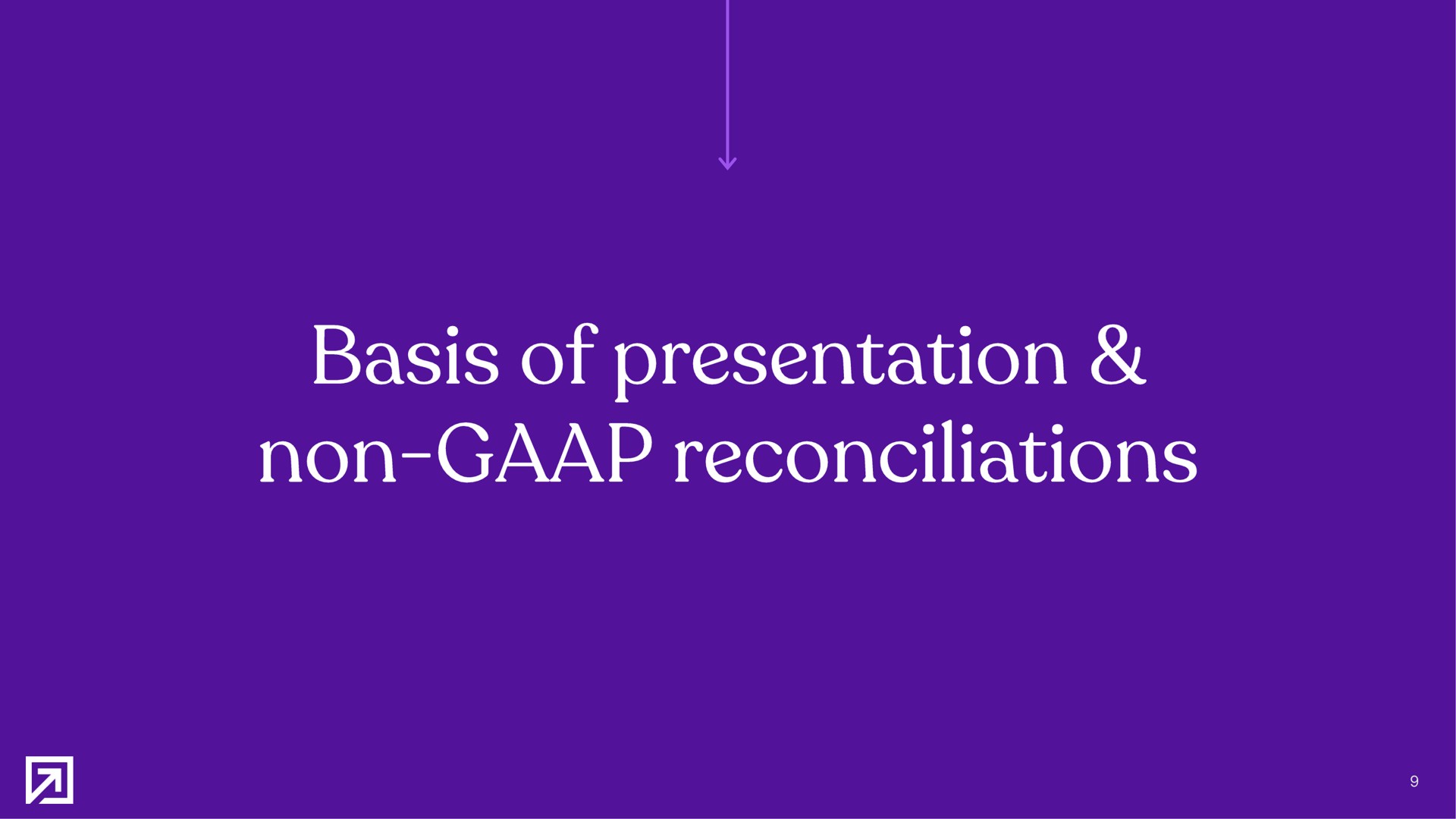 basis of presentation non reconciliations | Definitive Healthcare