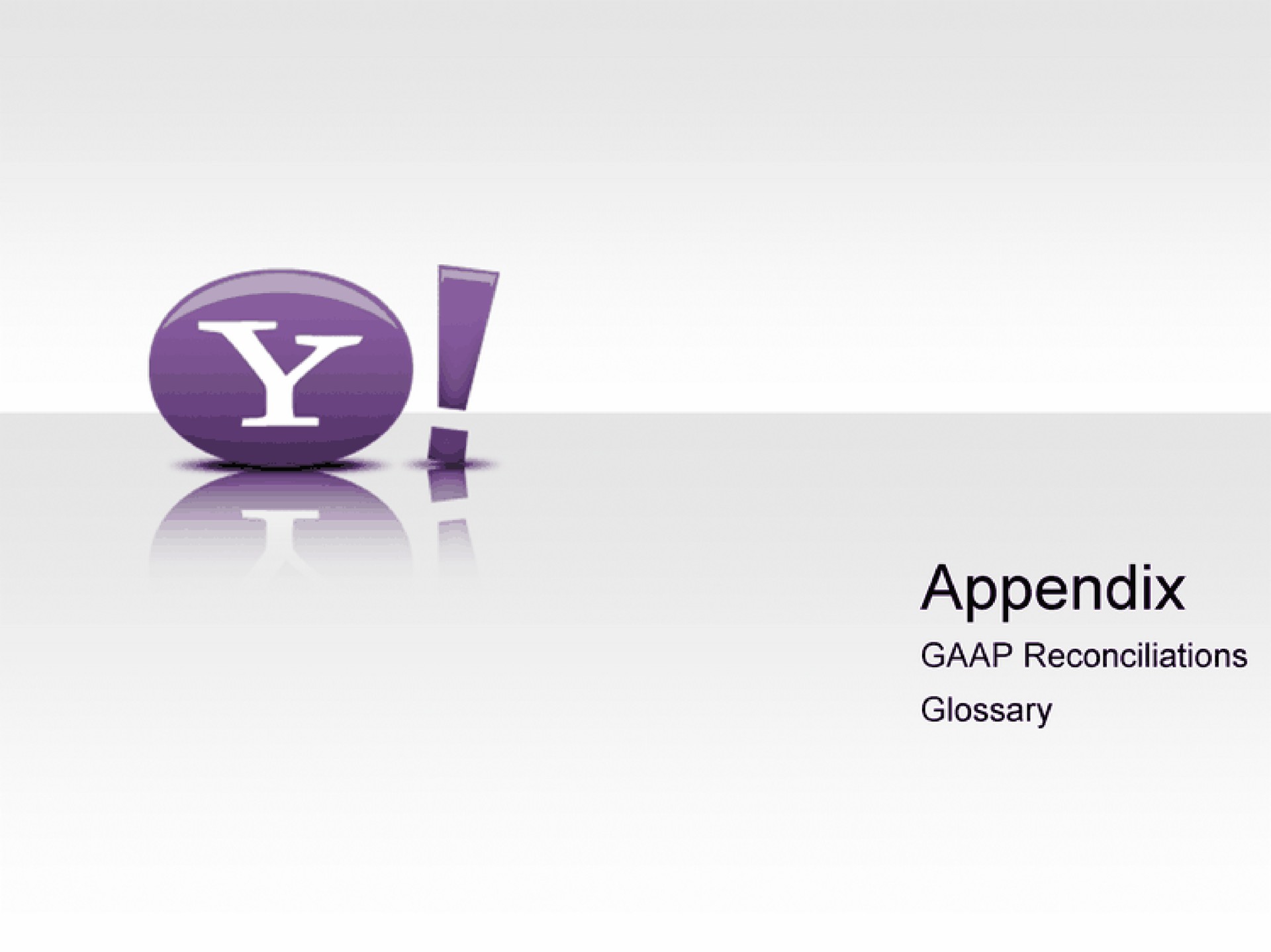 appendix | Yahoo