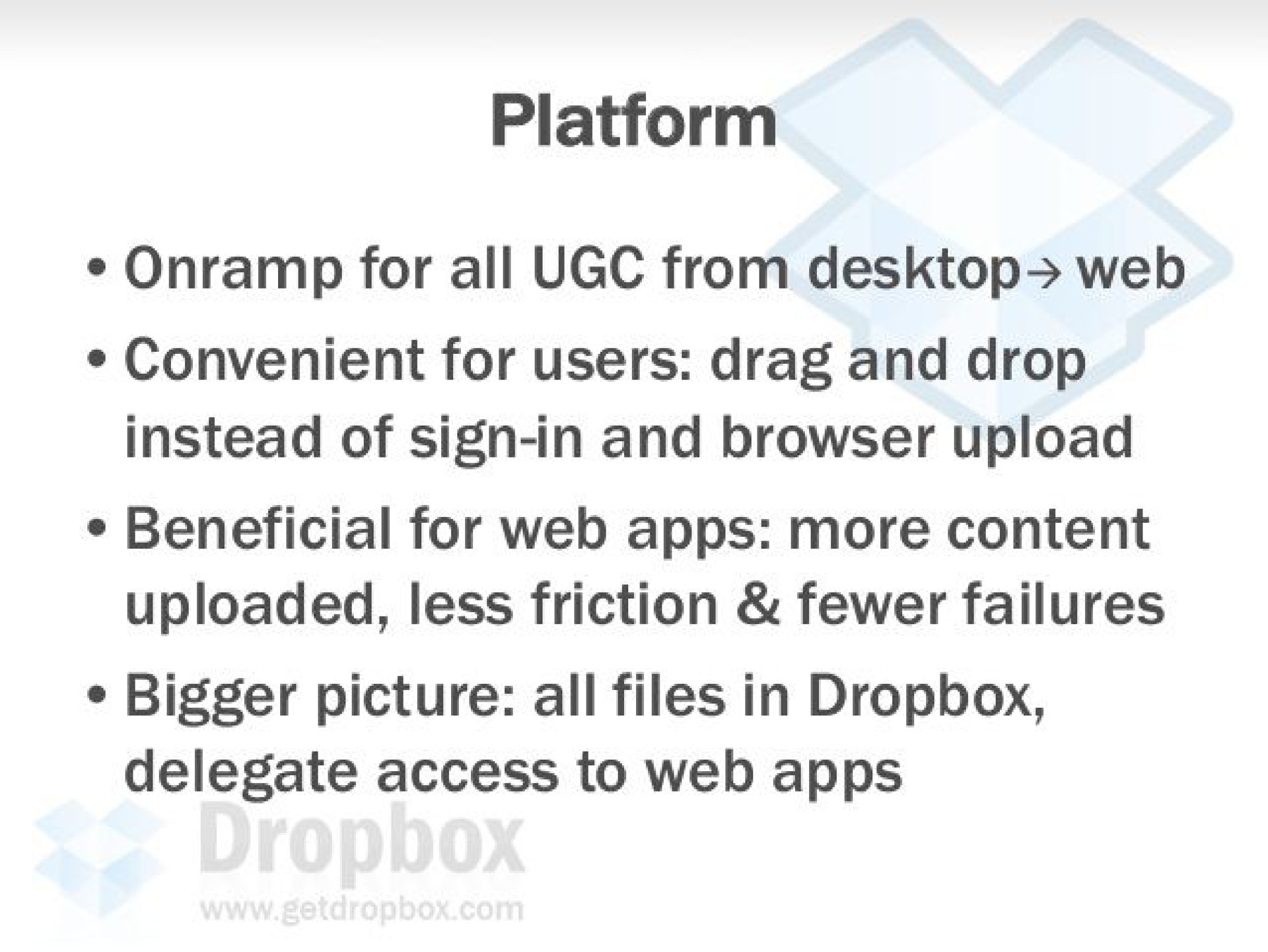 platform | Dropbox