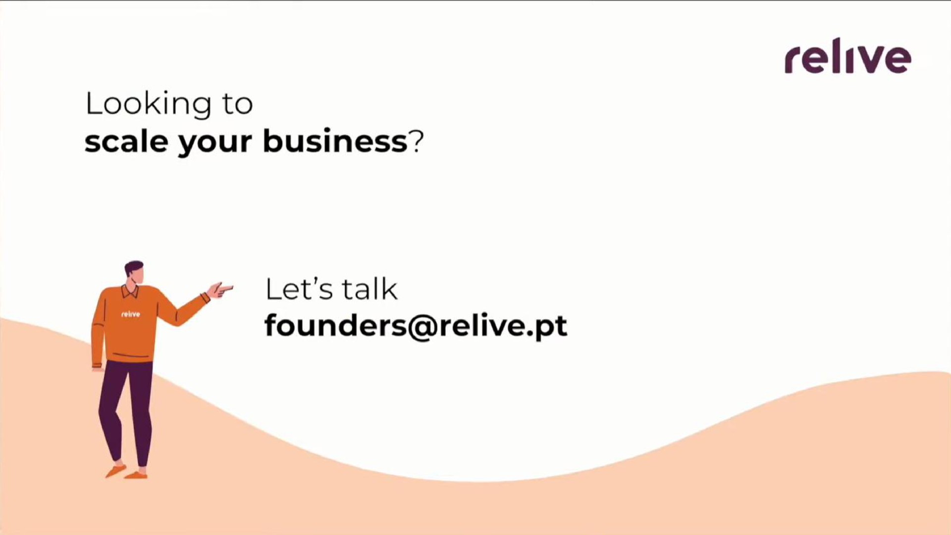 looking to scale your business relive let talk founders relive | Relive