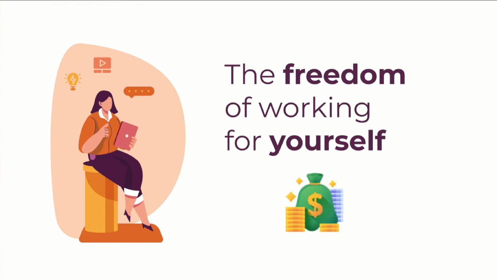 the freedom of working for yourself | Relive