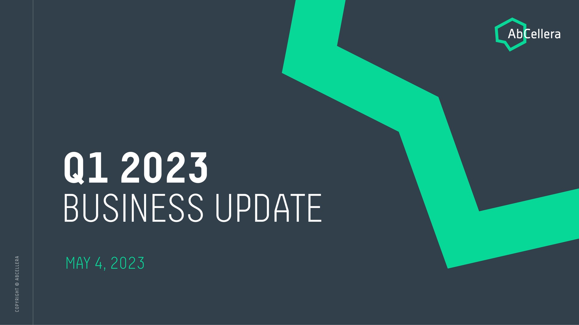 business update may | AbCellera