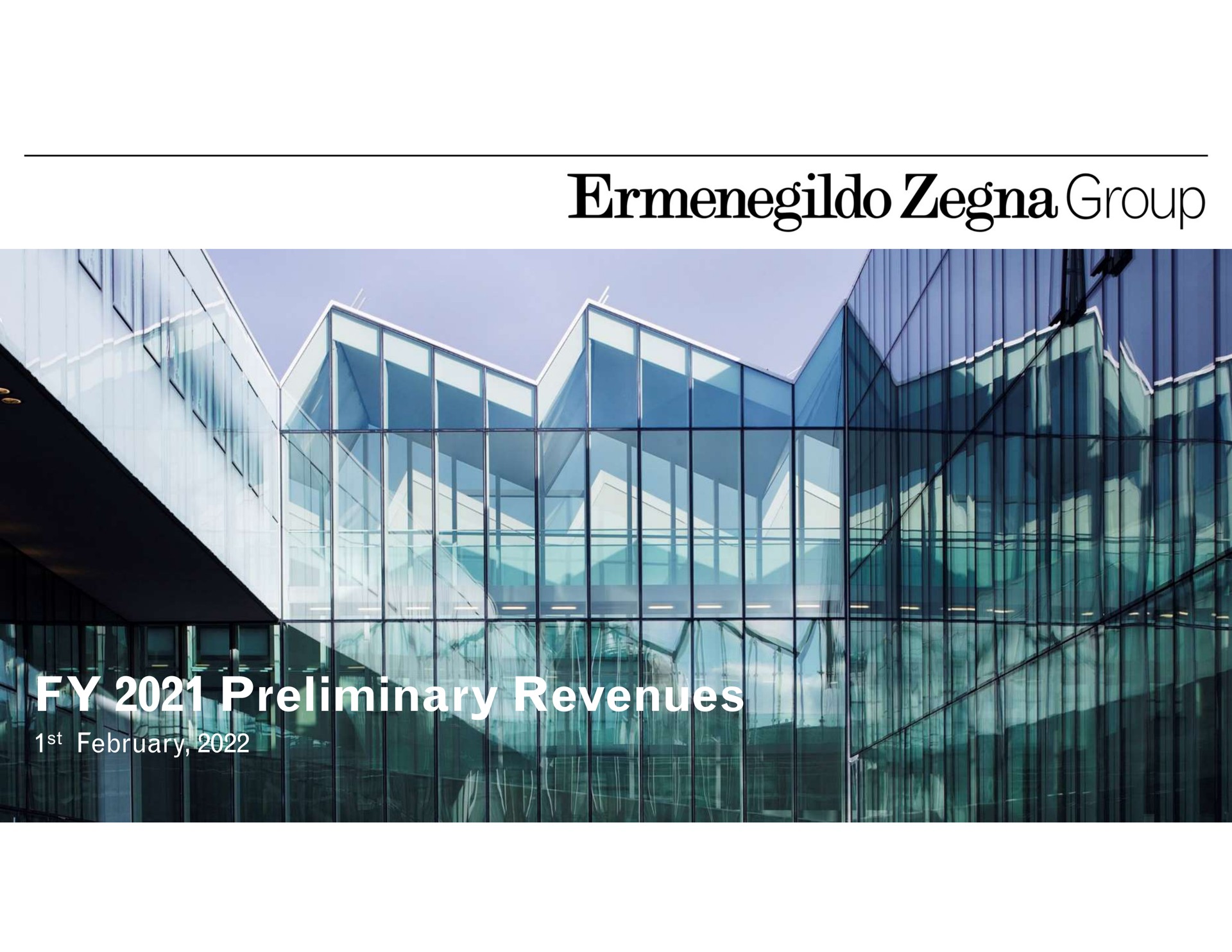 preliminary revenues group | Zegna