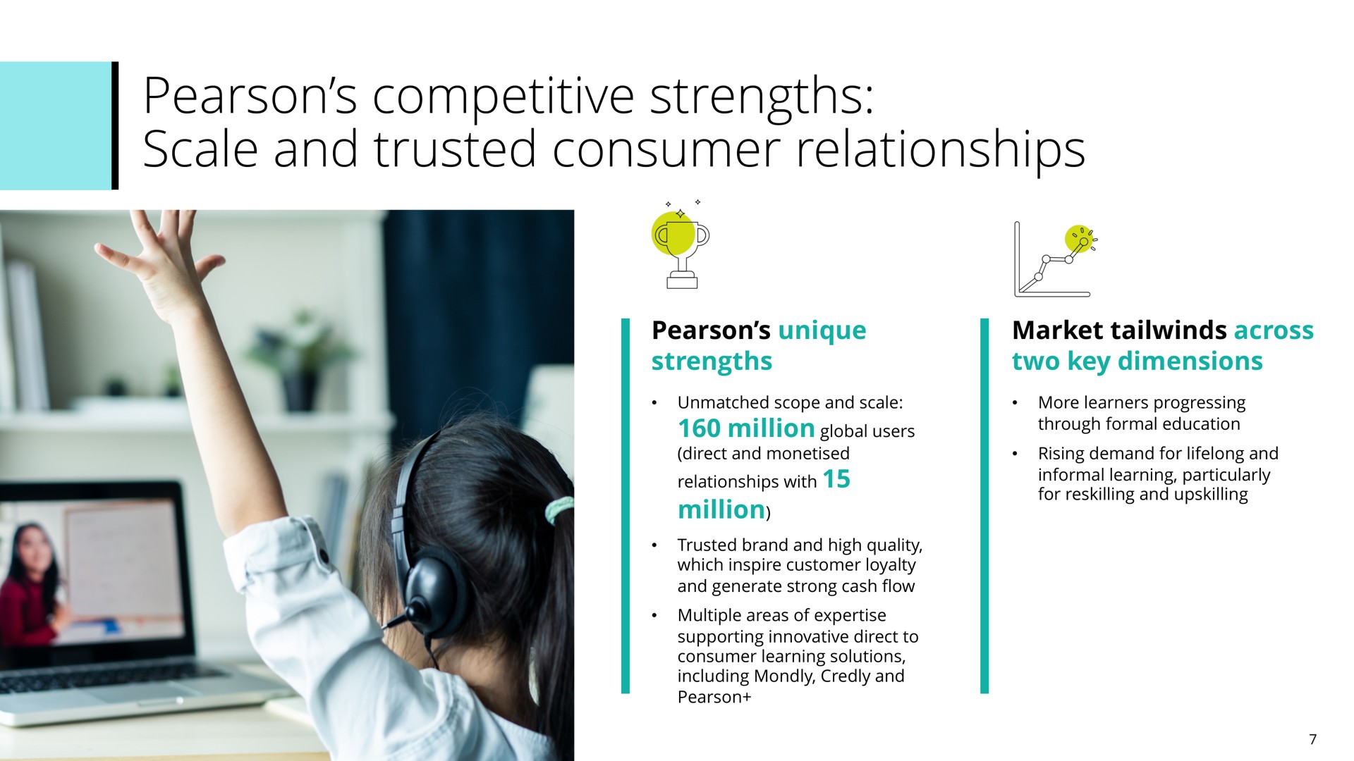 competitive strengths scale and trusted consumer relationships | Pearson