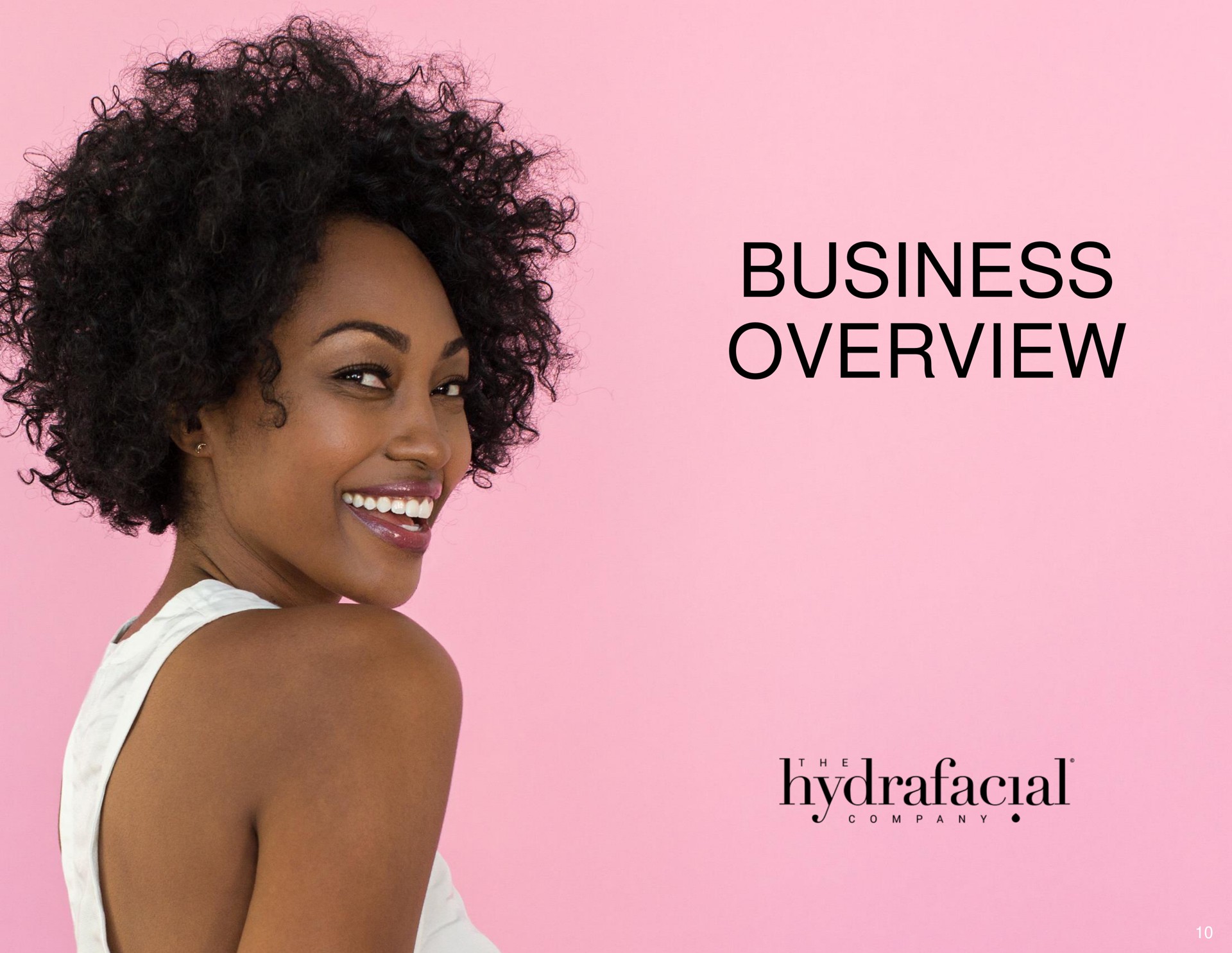 business overview | Hydrafacial
