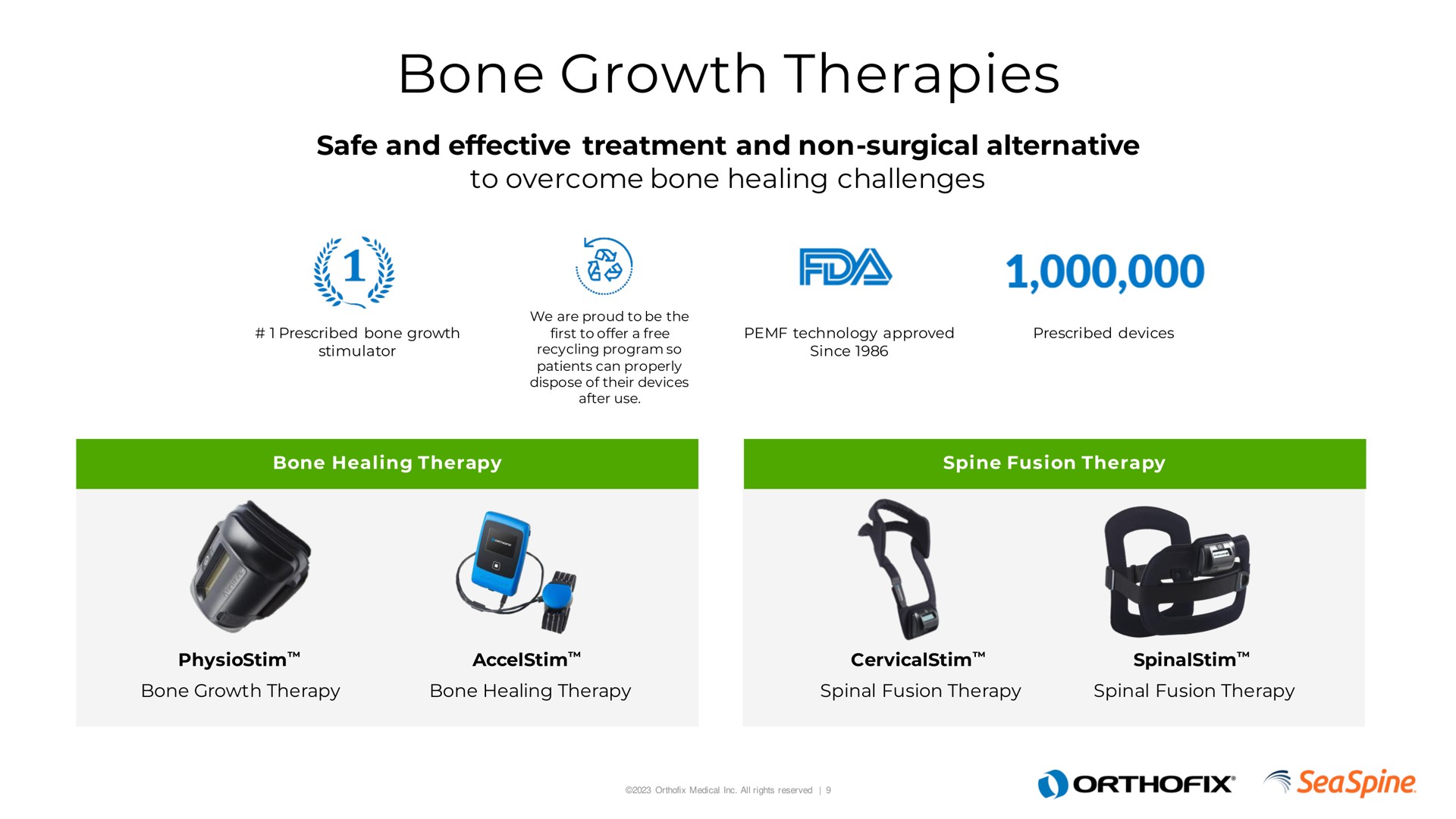 bone growth therapies | Orthofix