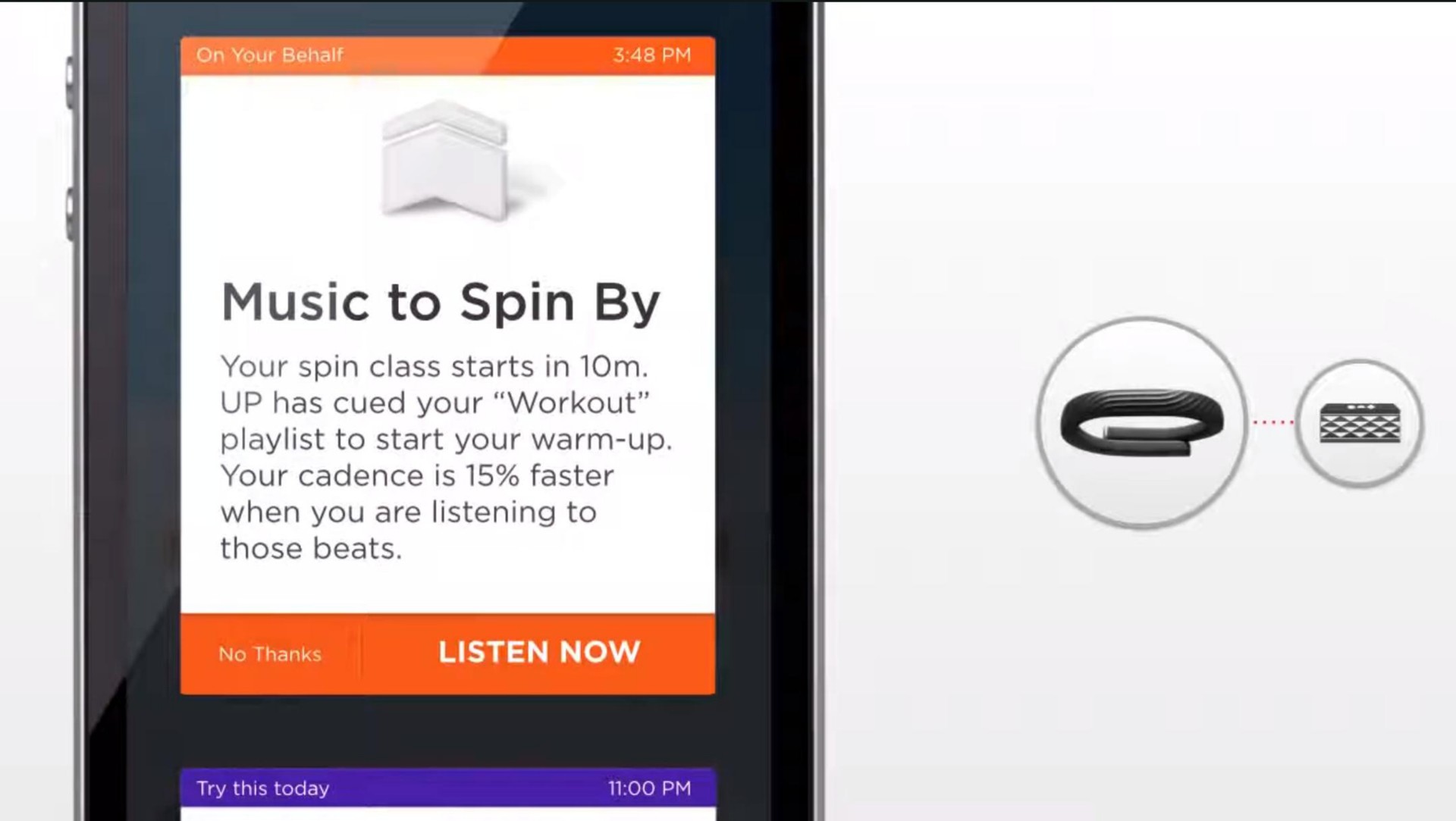 music to spin by up has cued your workout | Jawbone