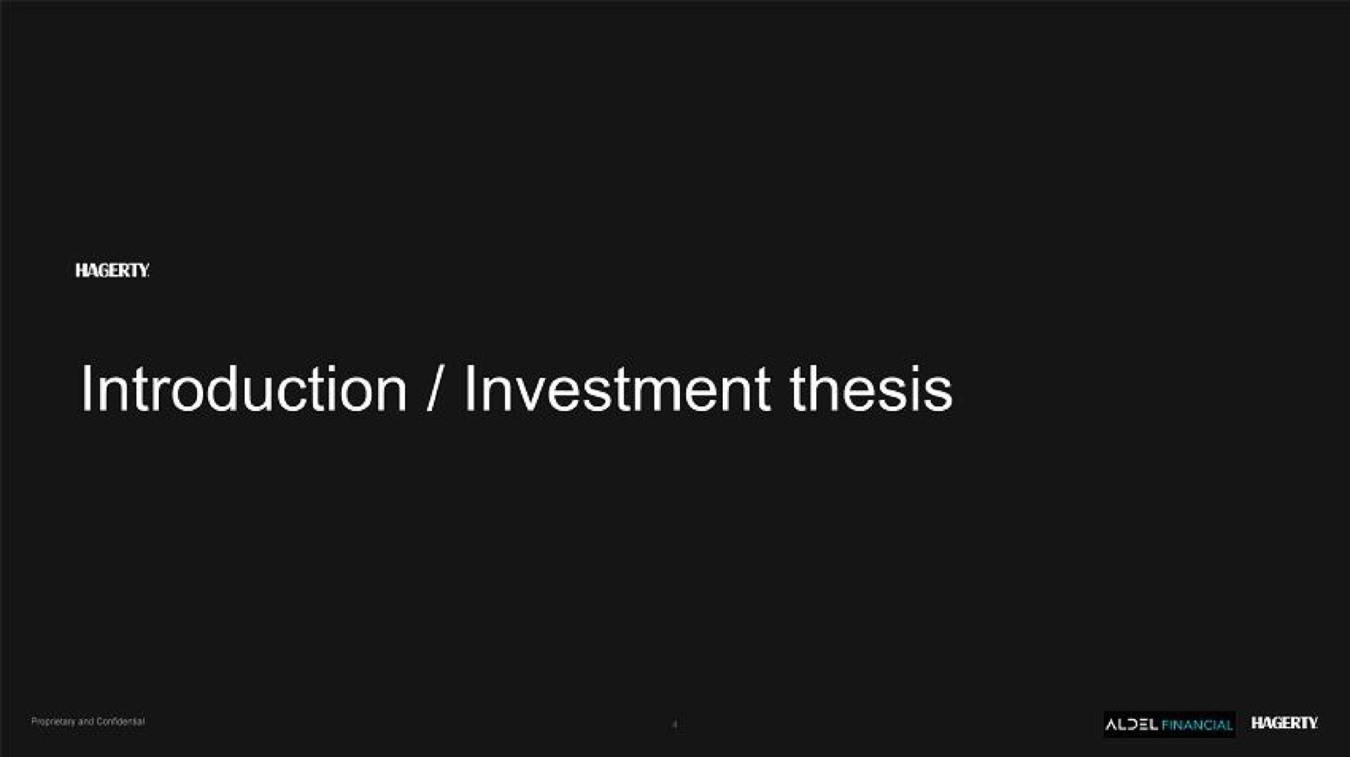 introduction investment thesis | Hagerty