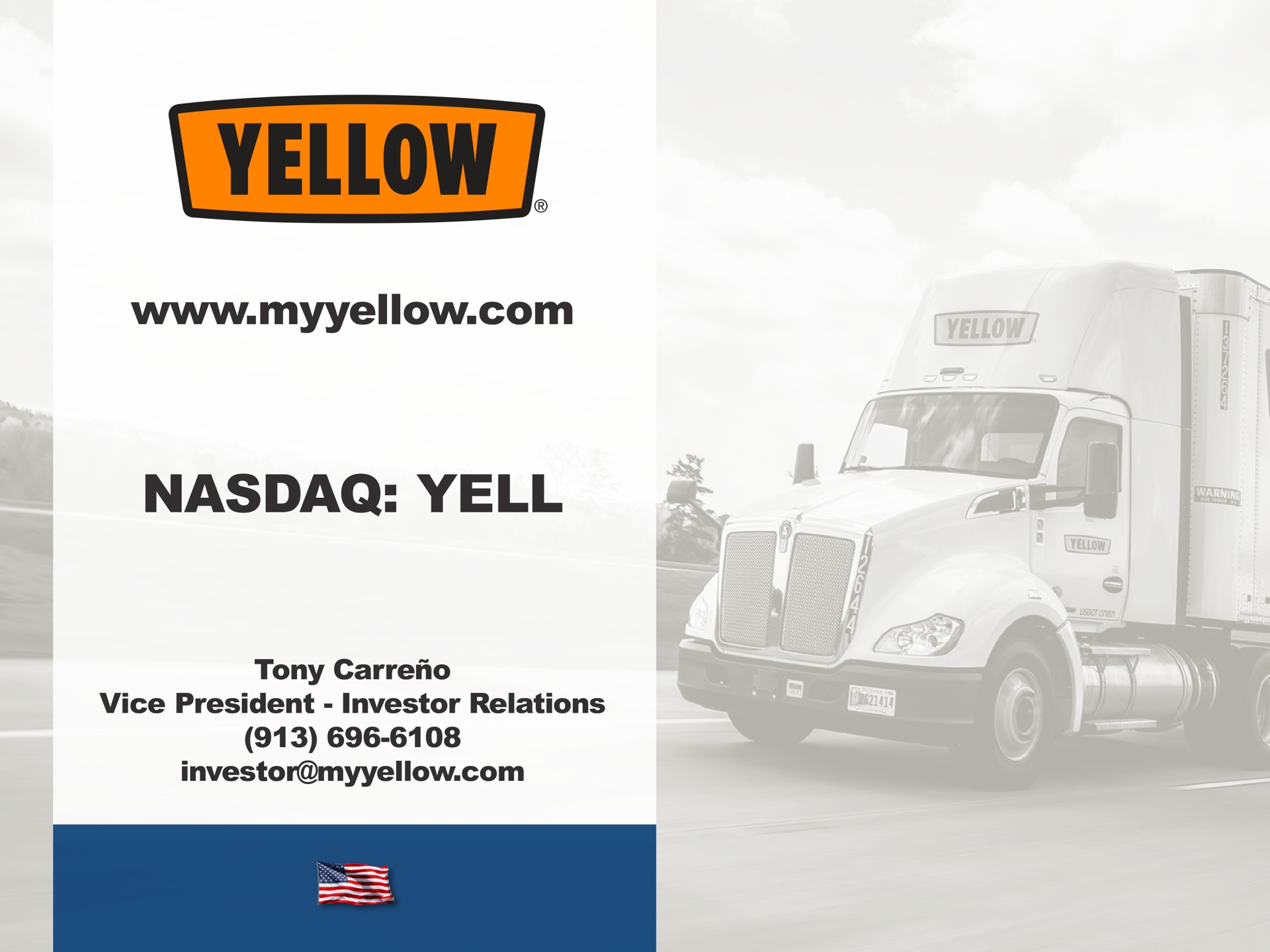 yell yellow | Yellow Corporation