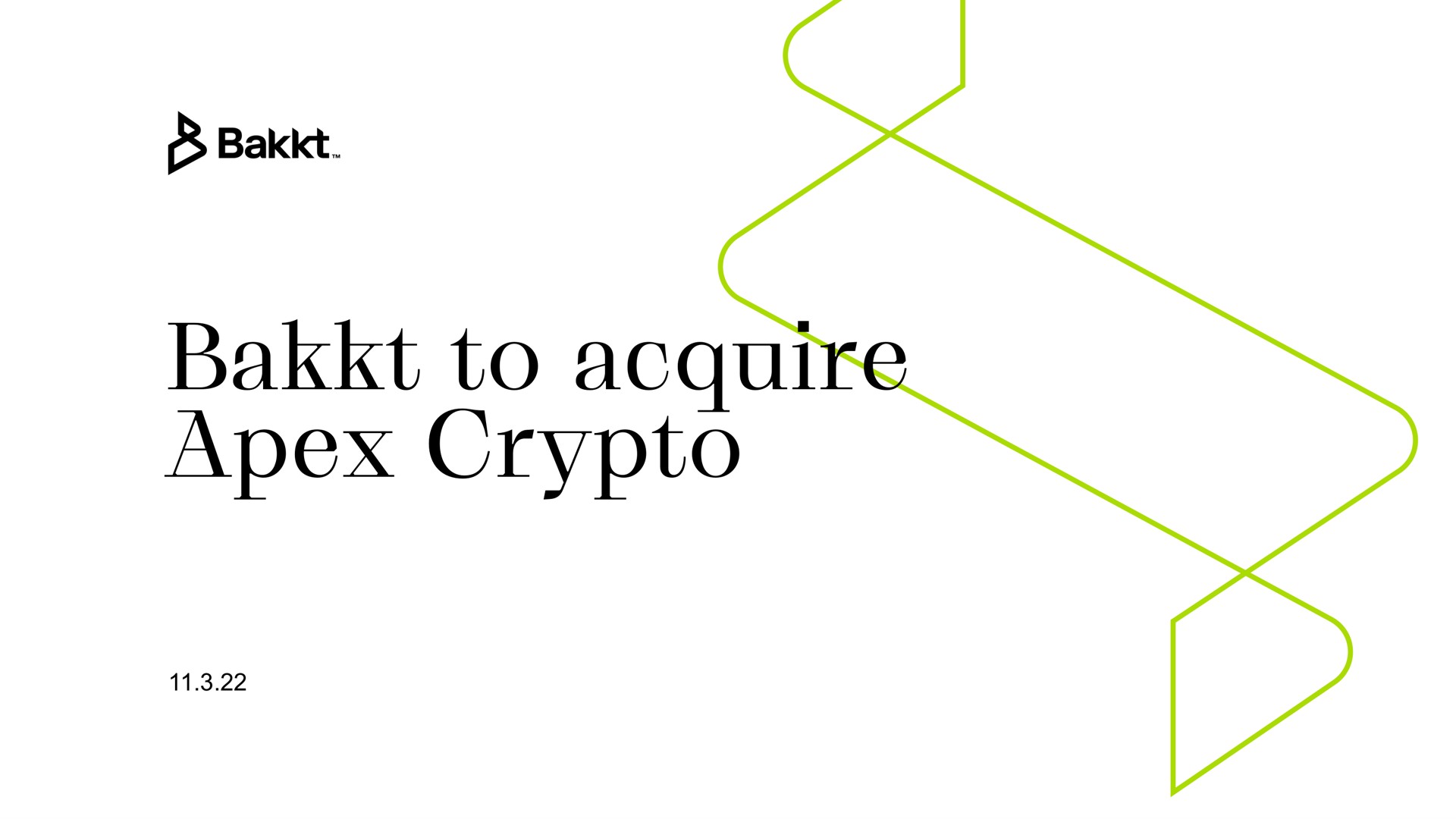 to acquire apex | Bakkt
