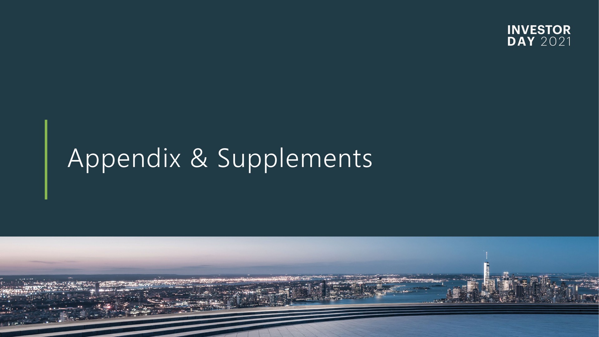 appendix supplements | Apollo Global Management