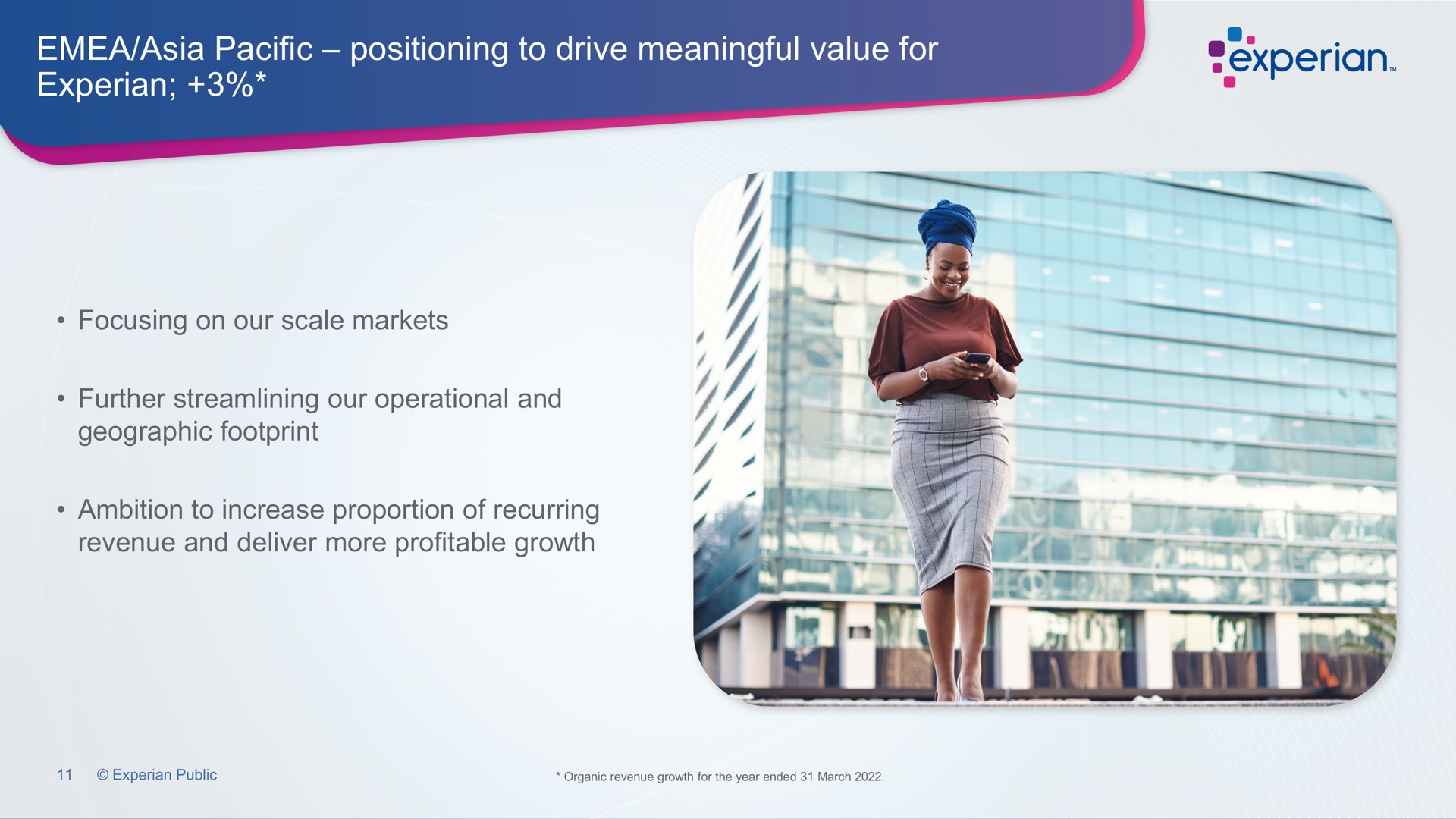 pacific positioning to drive meaningful value for | Experian