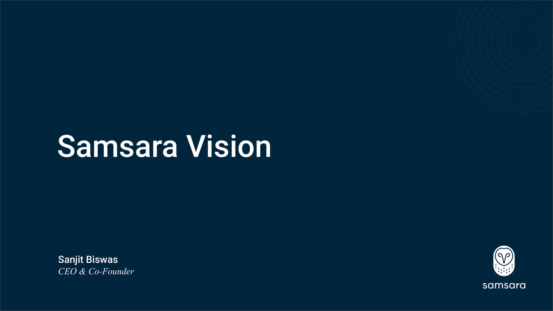 samsara vision | Samsara