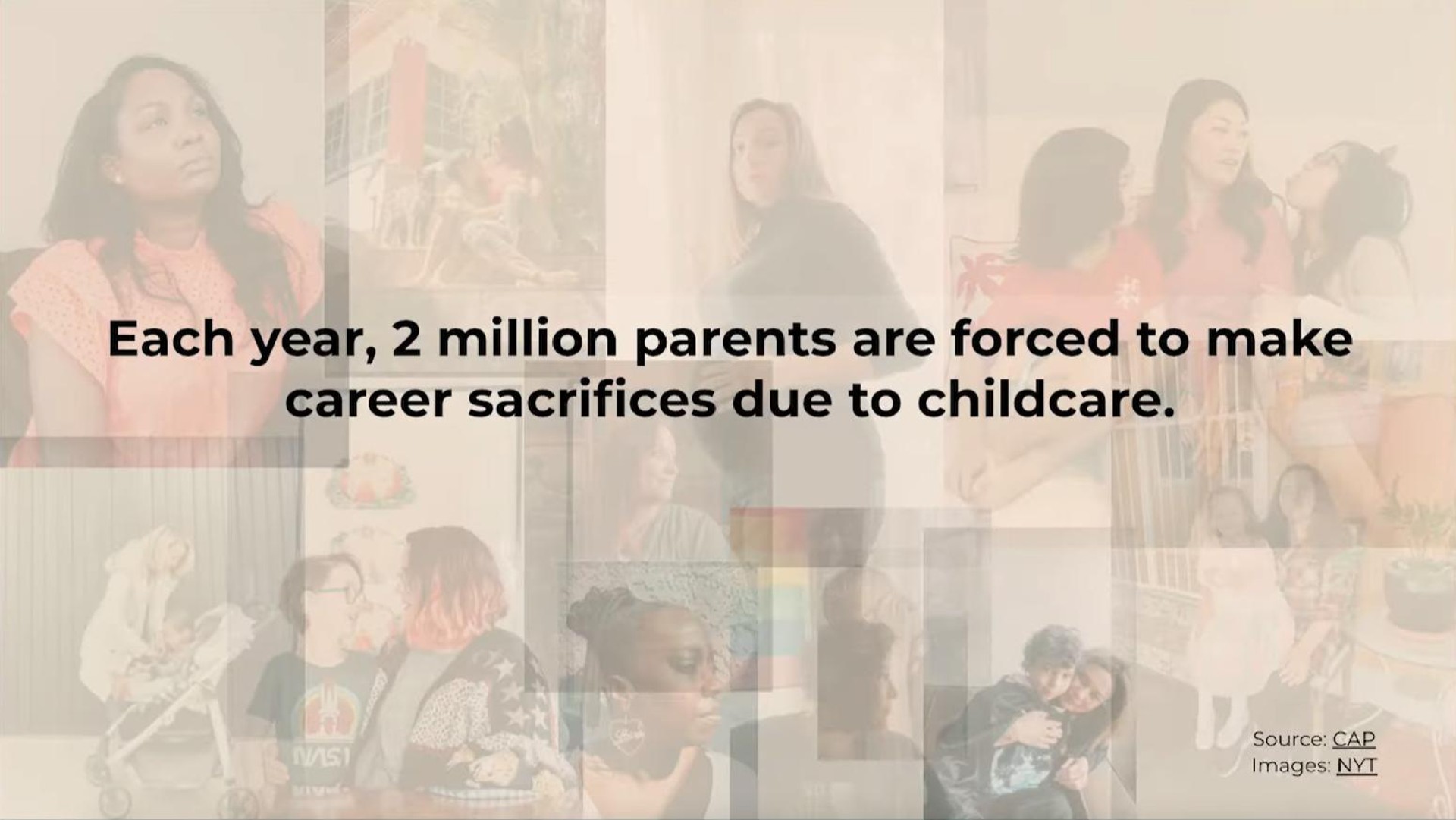 each year million parents are forced to make career sacrifices due to | Mirza