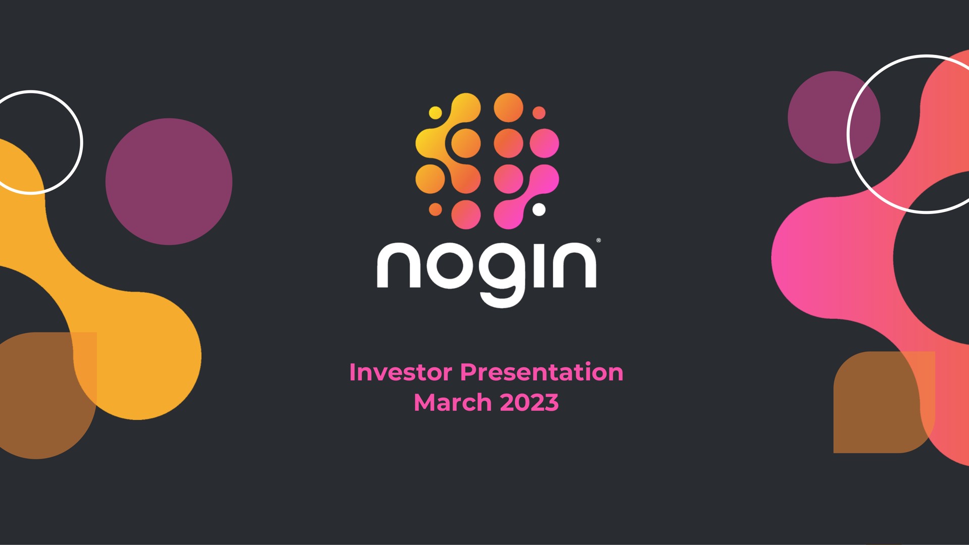 investor presentation march | Nogin