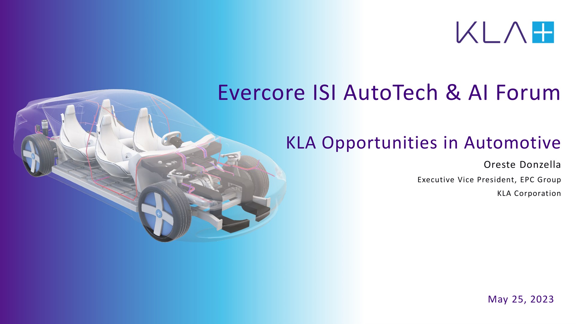 forum opportunities in automotive | KLA