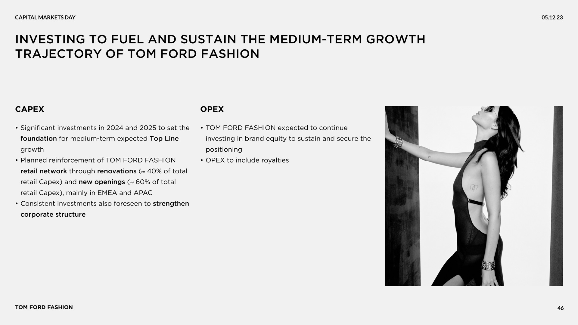 investing to fuel and sustain the medium term growth trajectory of ford fashion | Zegna
