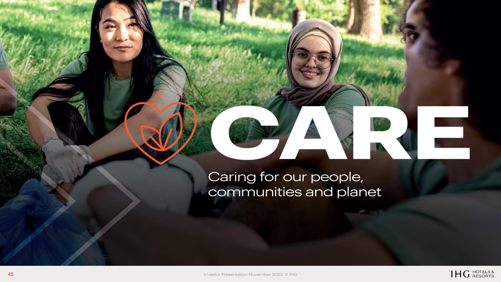 caring for our people communities and planet | IHG Hotels