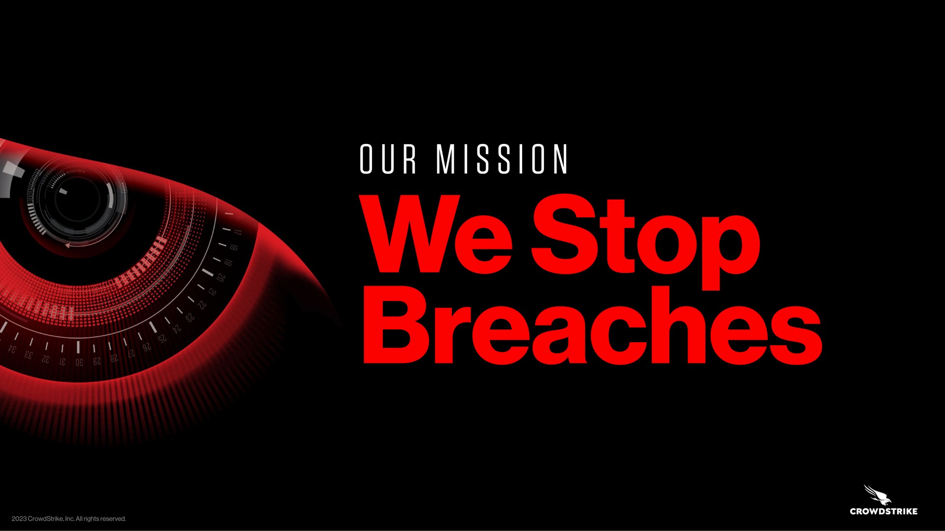 i i we stop breaches | Crowdstrike