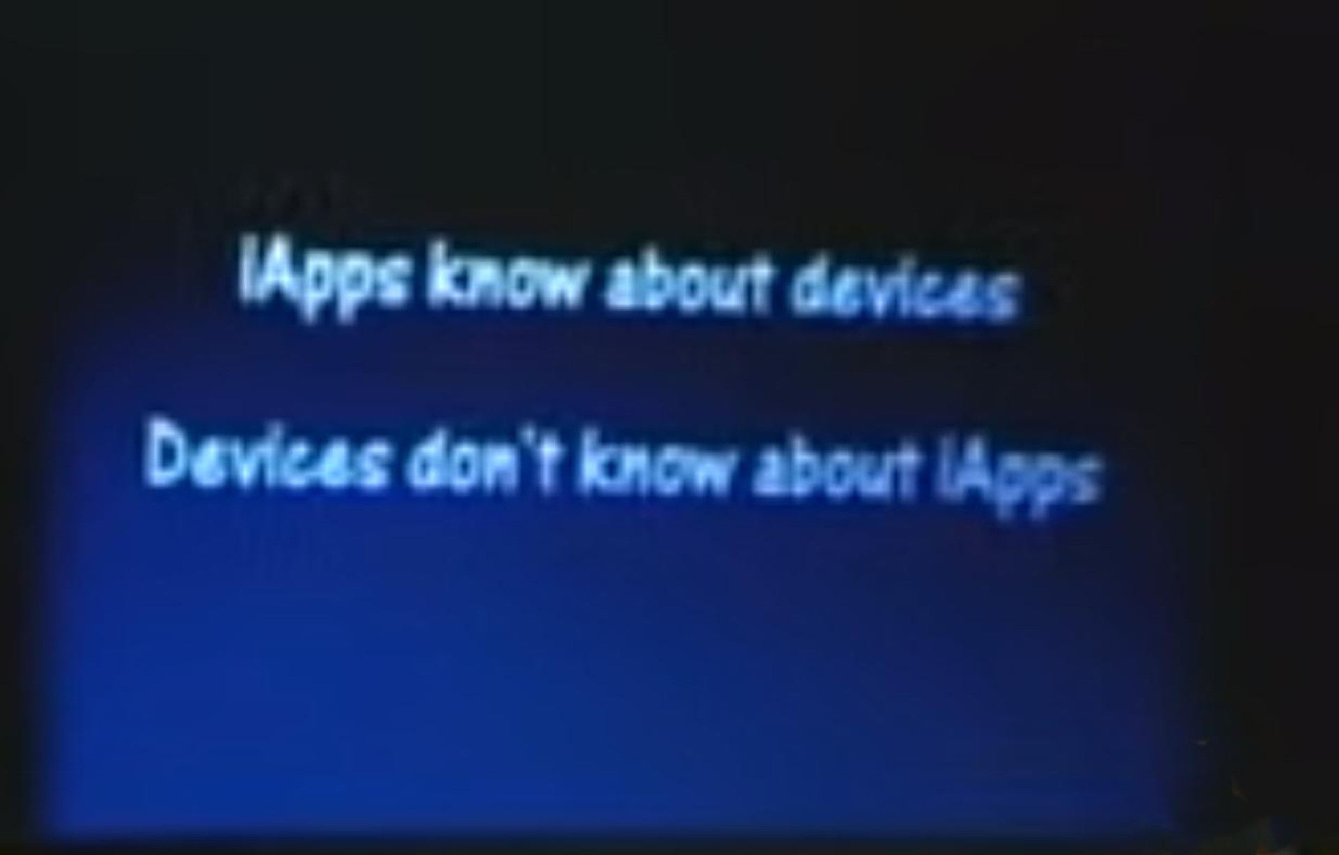 know about devices devices don know about | Apple