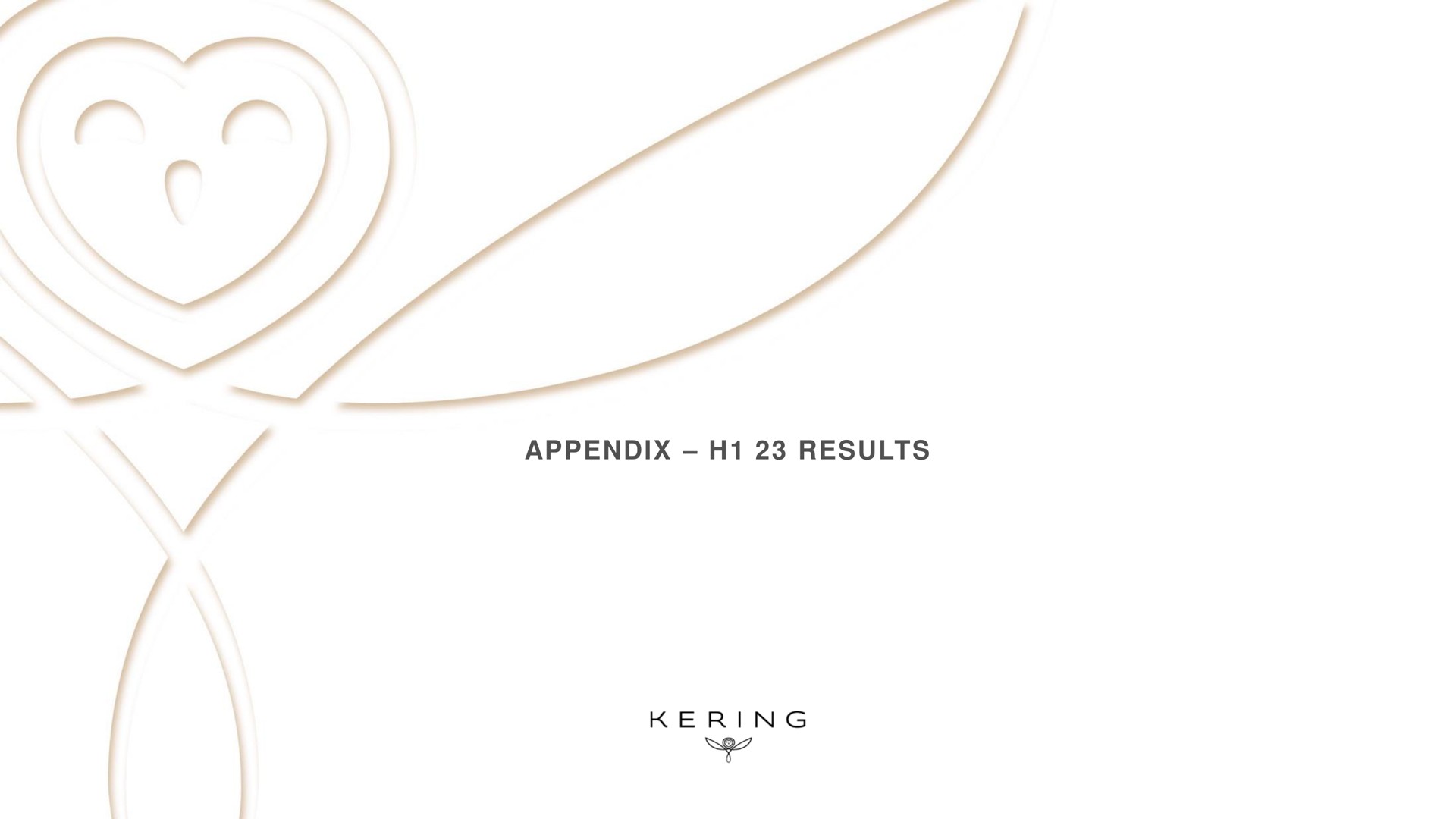 appendix results | Kering