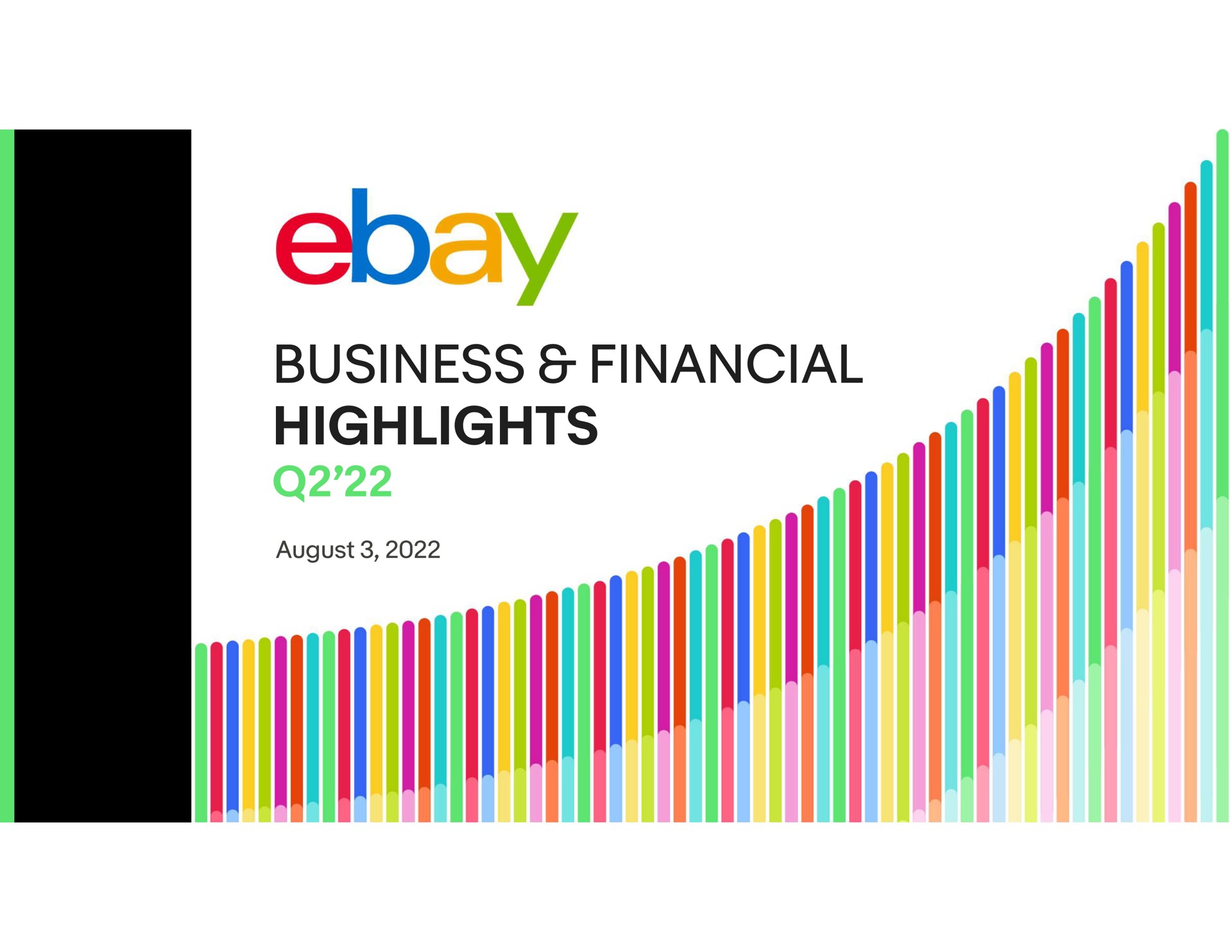 business financial highlights august | eBay