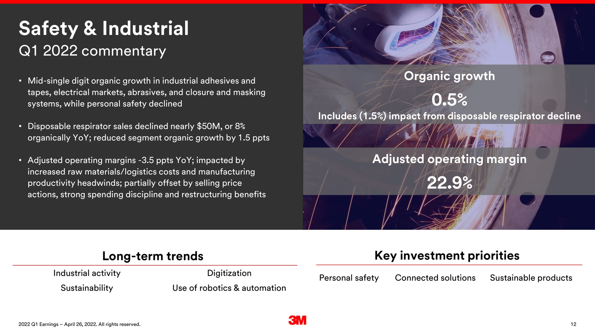 safety industrial commentary | 3M