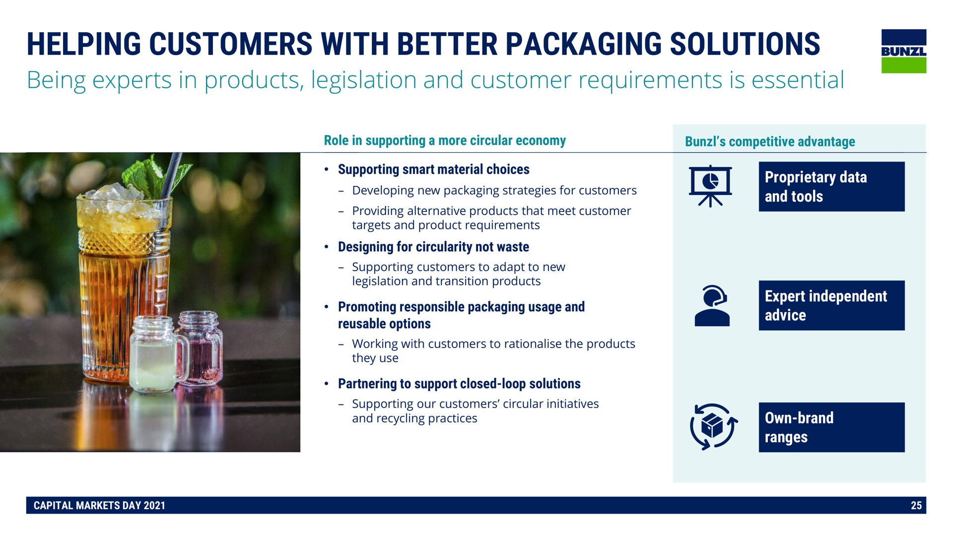 helping customers with better packaging solutions | Bunzl