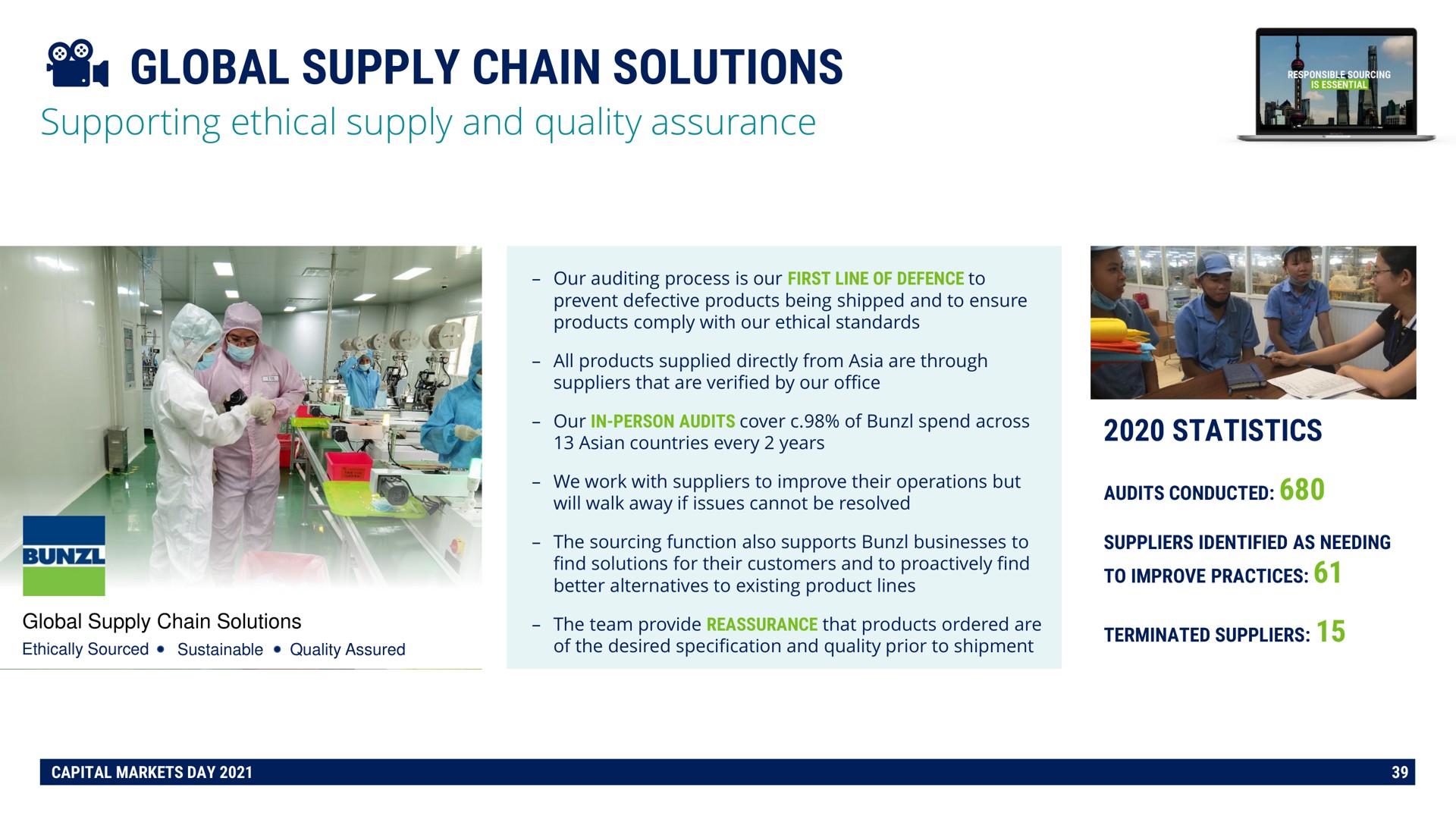 global supply chain solutions | Bunzl