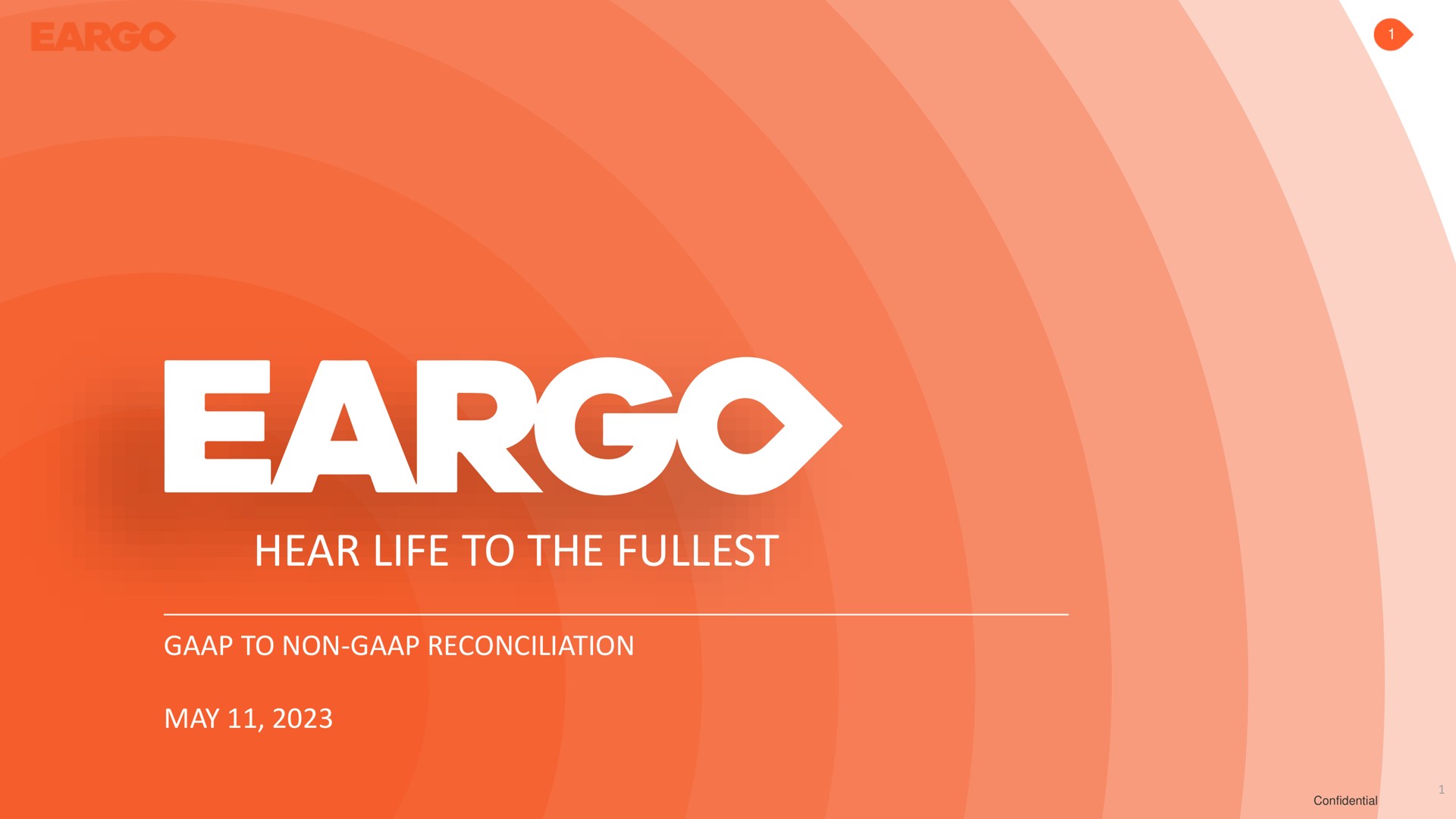 hear life to the may non reconciliation | Eargo