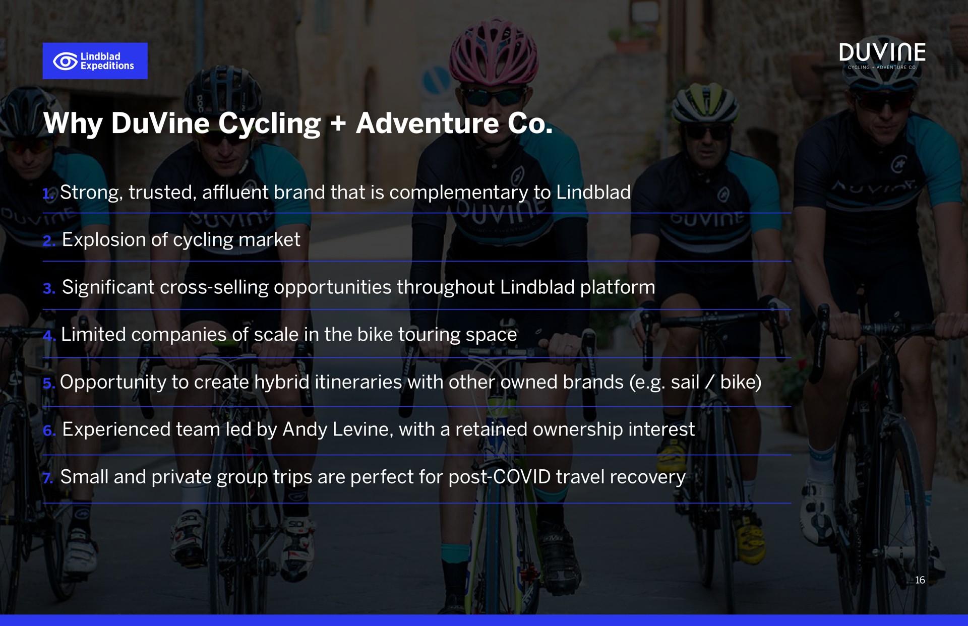 why cycling adventure | Lindblad