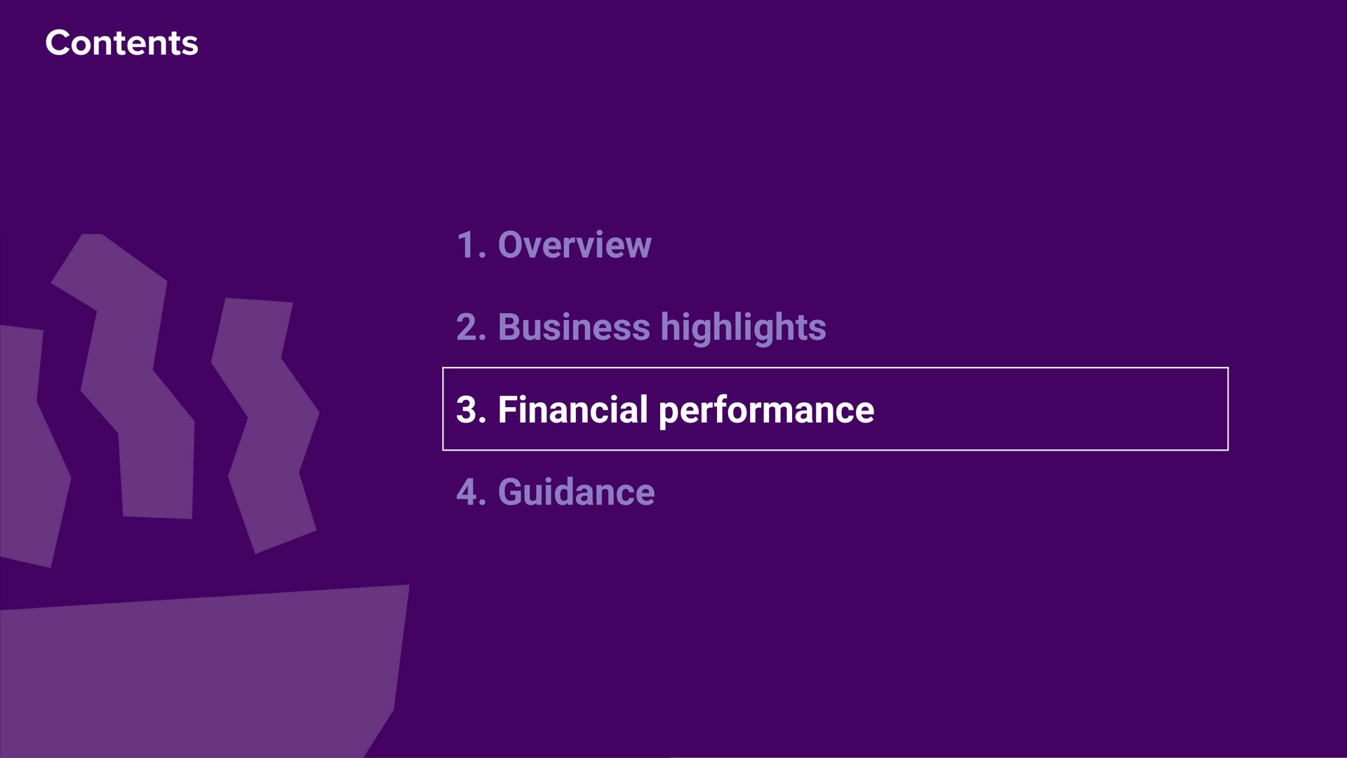 contents overview business highlights financial performance guidance | Deliveroo