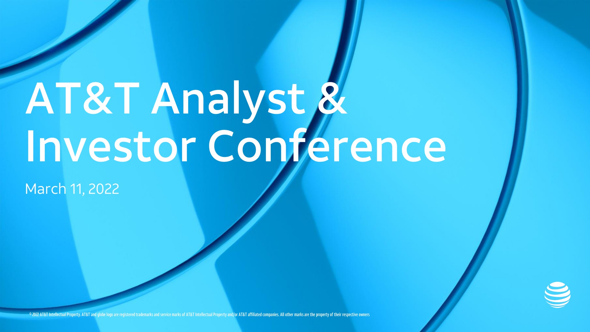 at analyst investor conference | AT&T