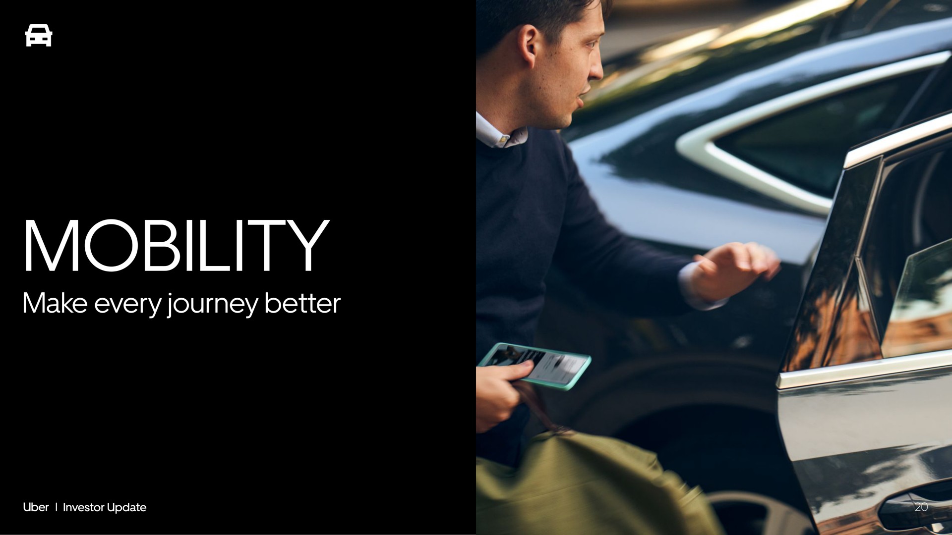 mobility make every journey better | Uber