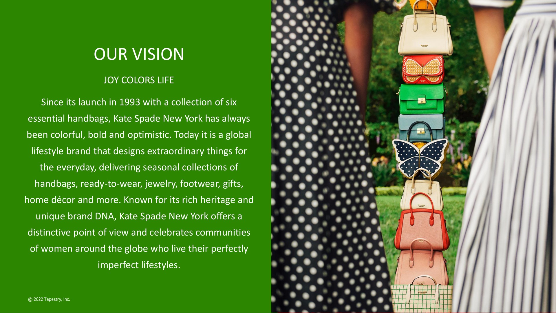 our vision | Tapestry