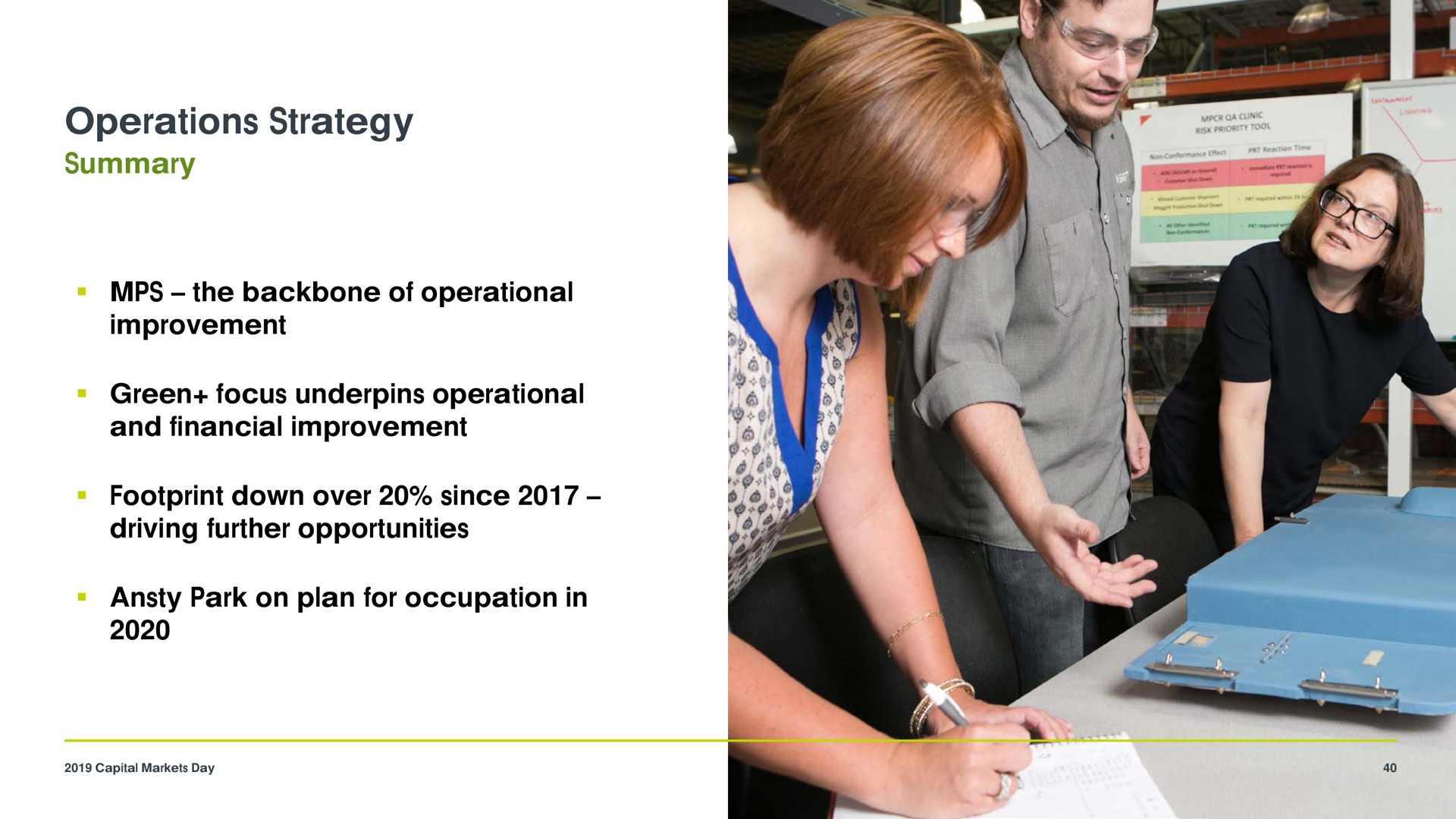 operations strategy | Meggitt