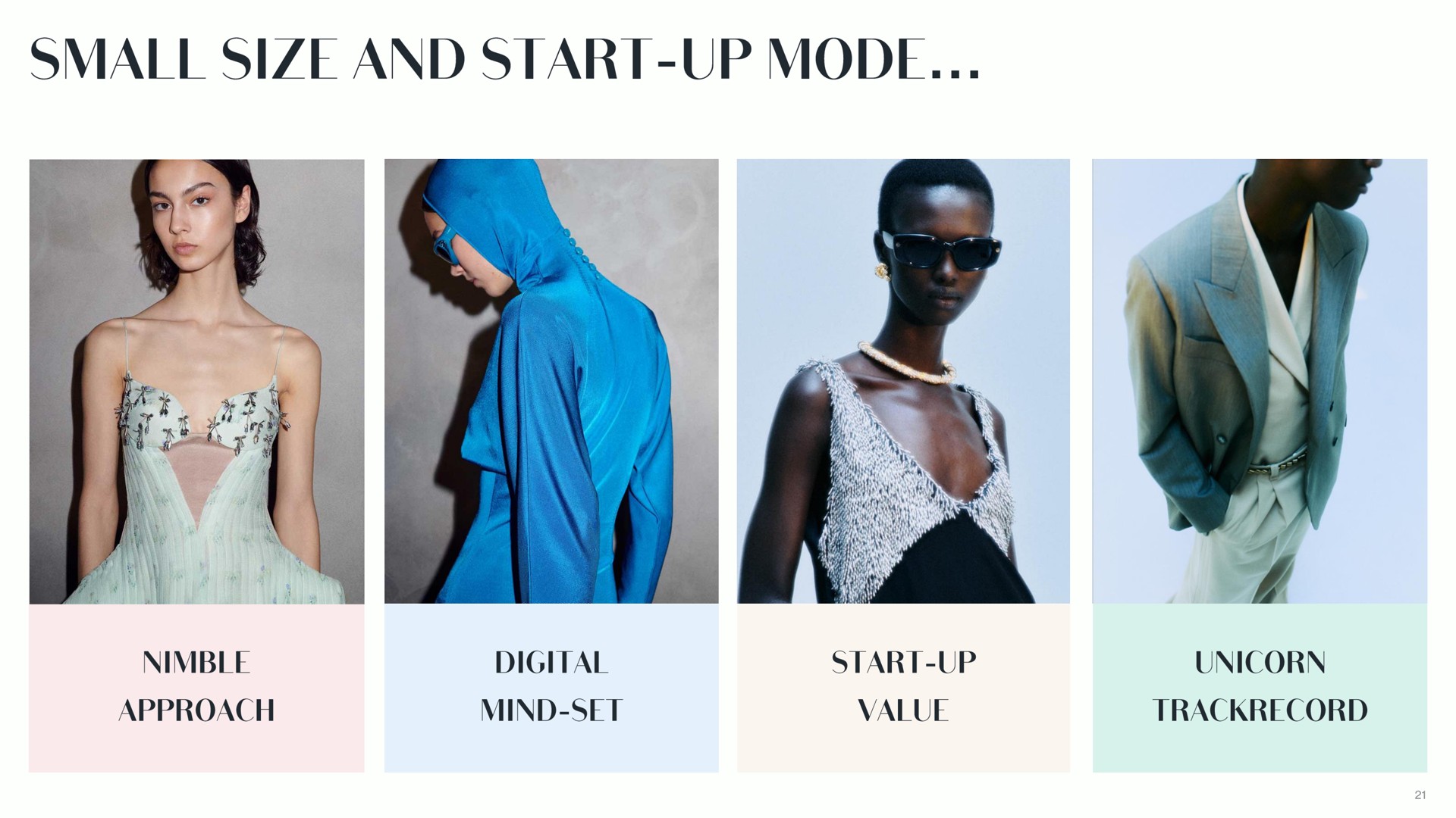 small size and start up mode | Lanvin